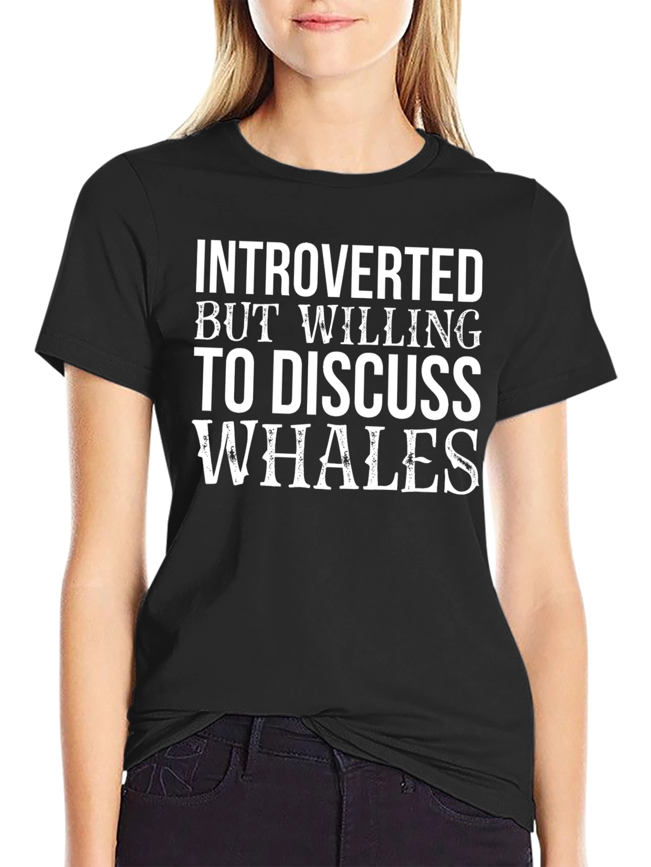 Introverted Whale Lover T-Shirt