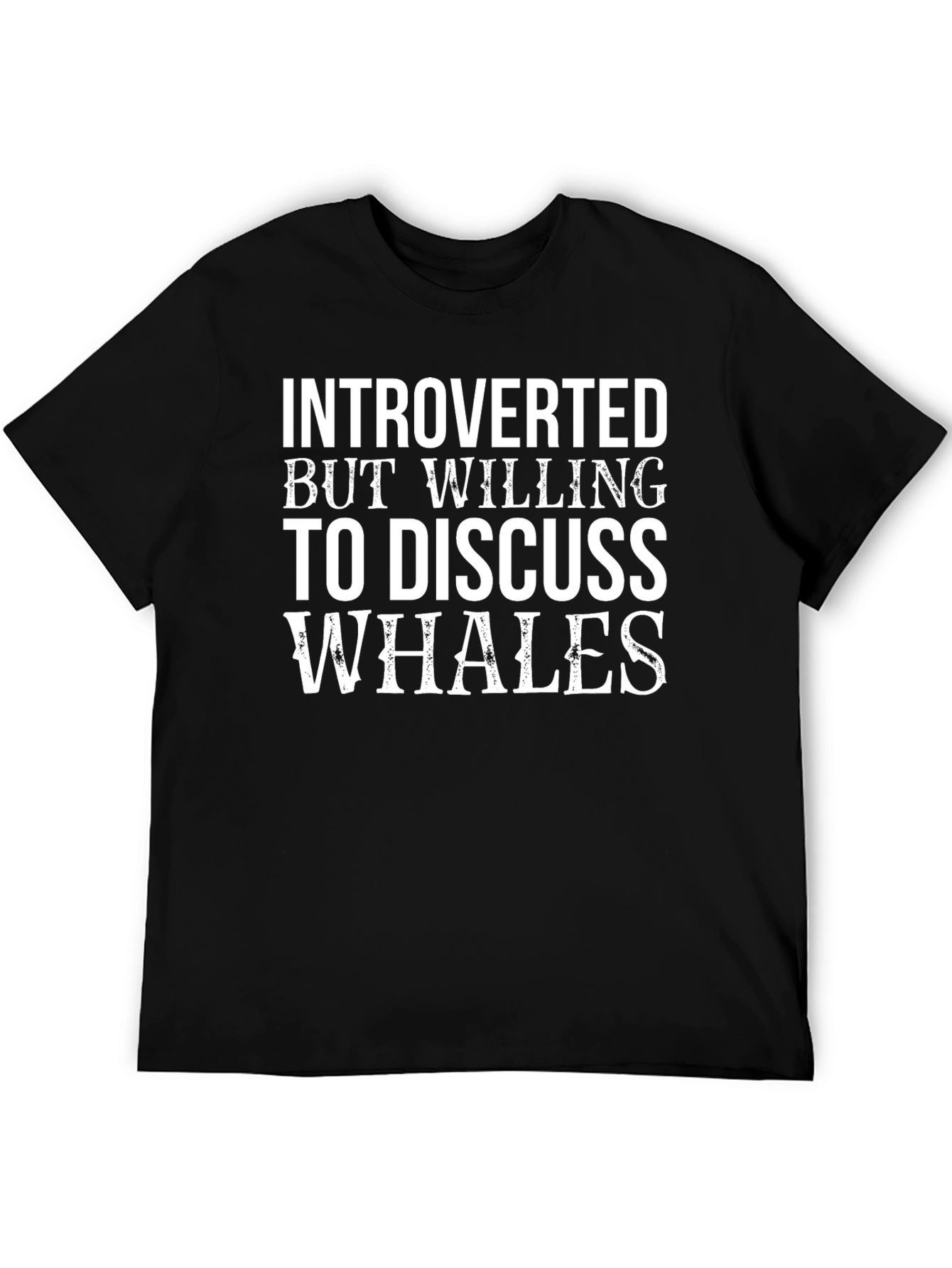 Introverted Whale Lover T-Shirt