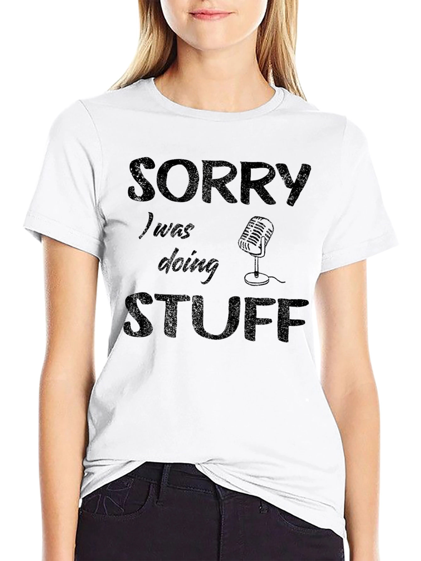 Sorry Doing Stuff Podcast T-Shirt