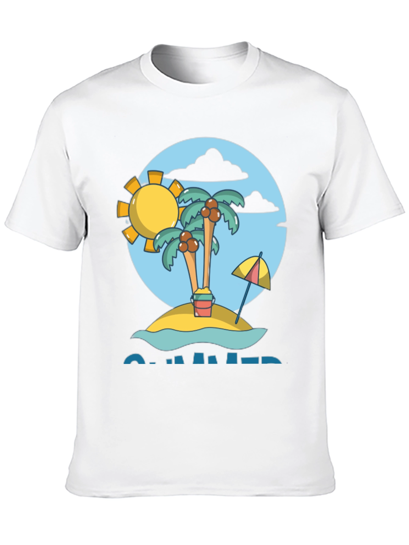 Summer Island Graphic T-Shirt