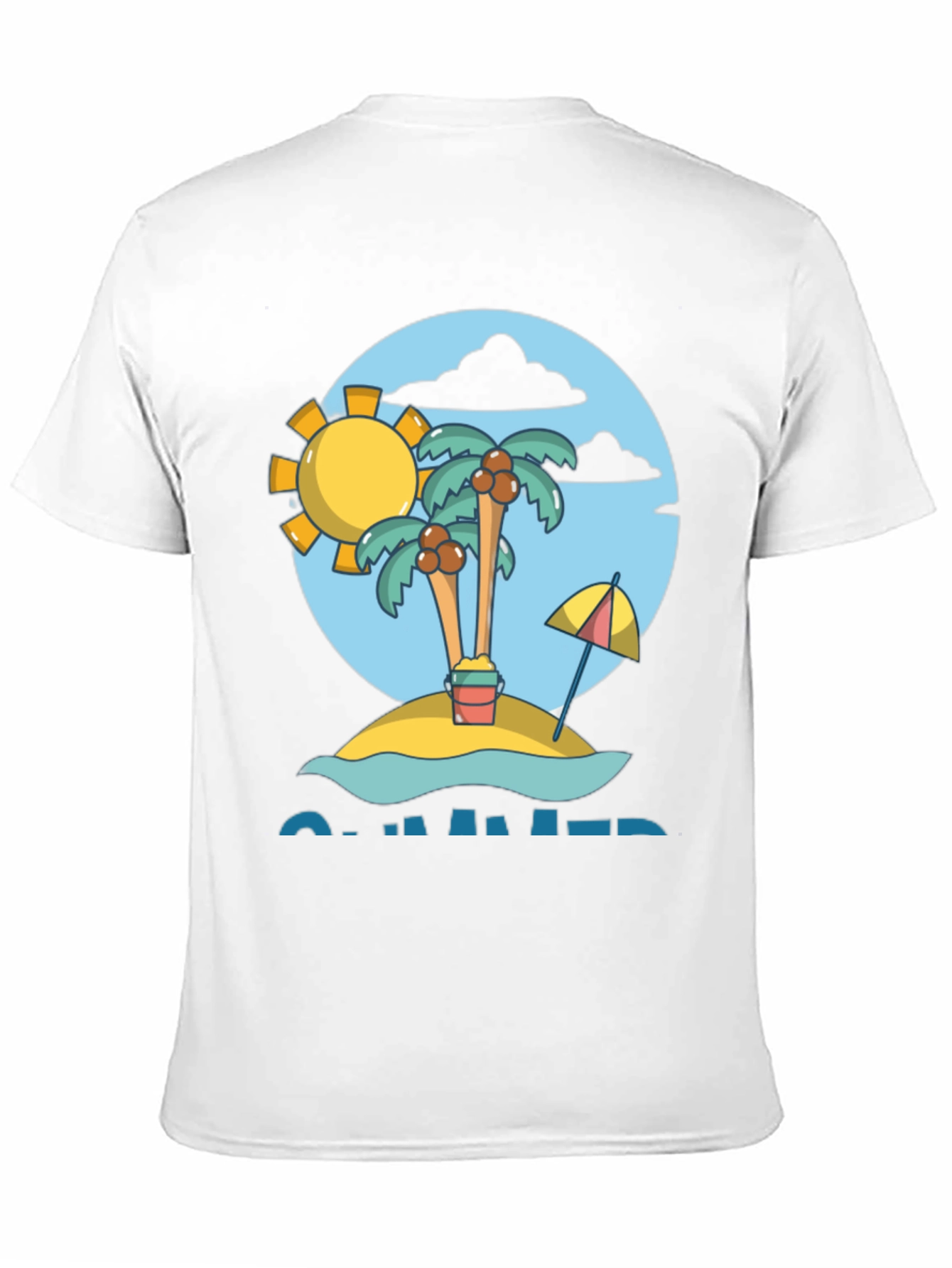 Summer Island Graphic T-Shirt