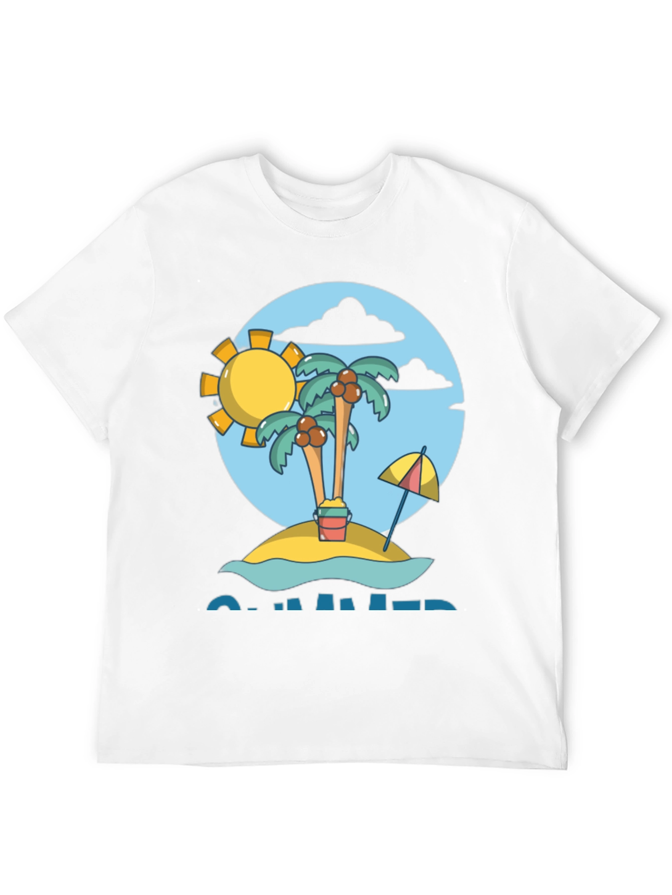 Summer Island Graphic T-Shirt