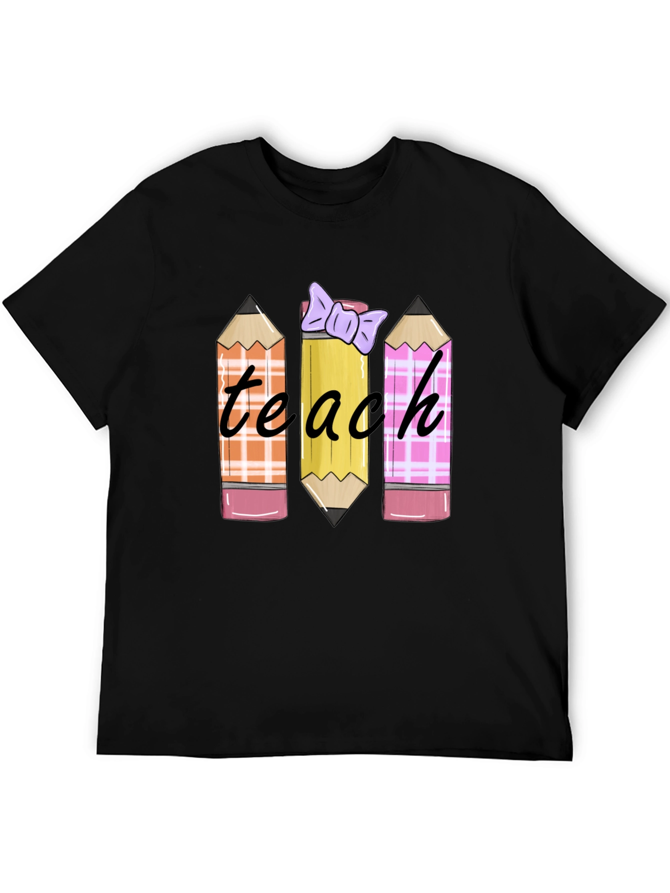 Teach Pencil T-Shirt Teacher Appreciation