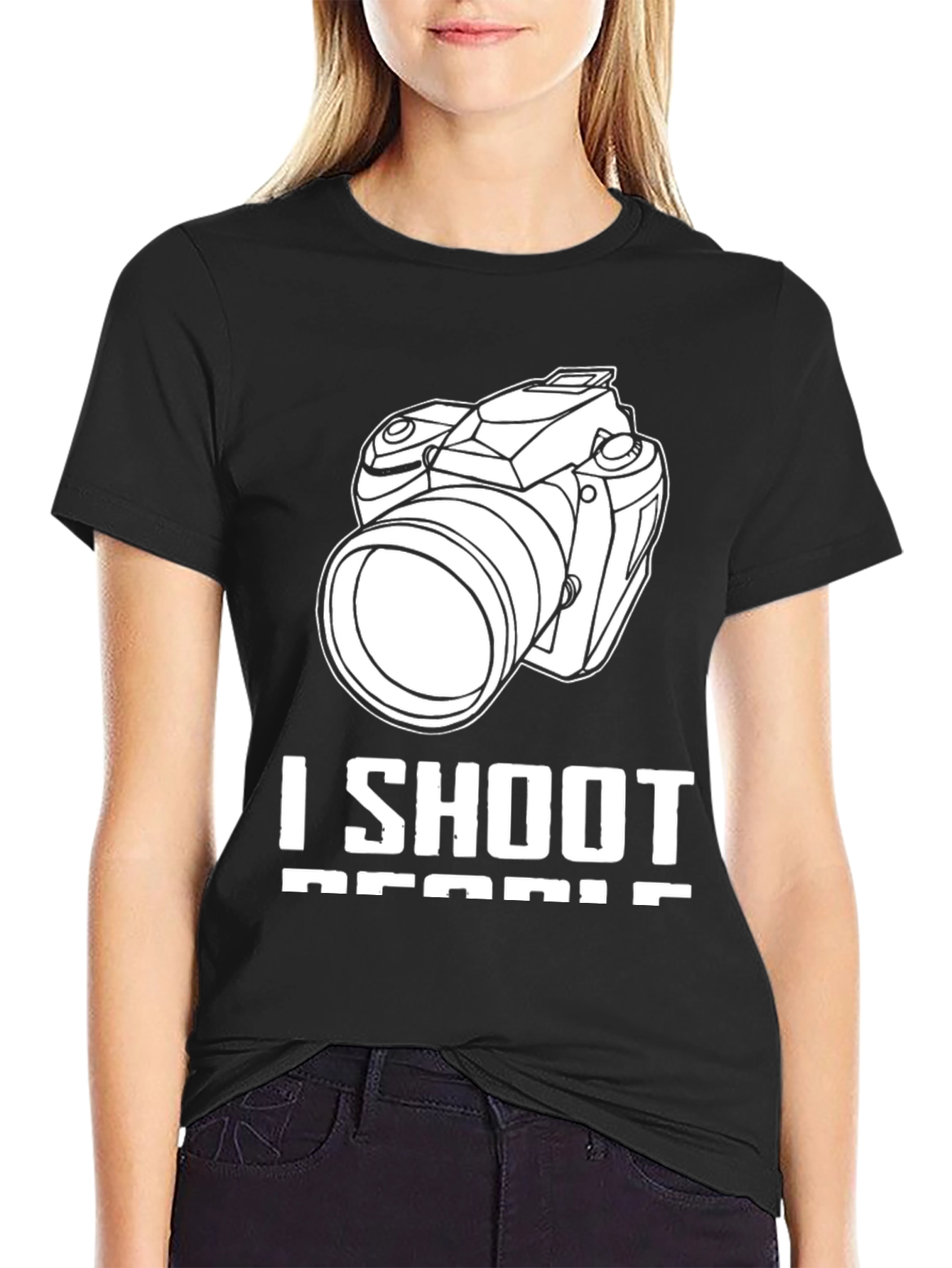 I Shoot People T-Shirt - Photographer Graphic Tee