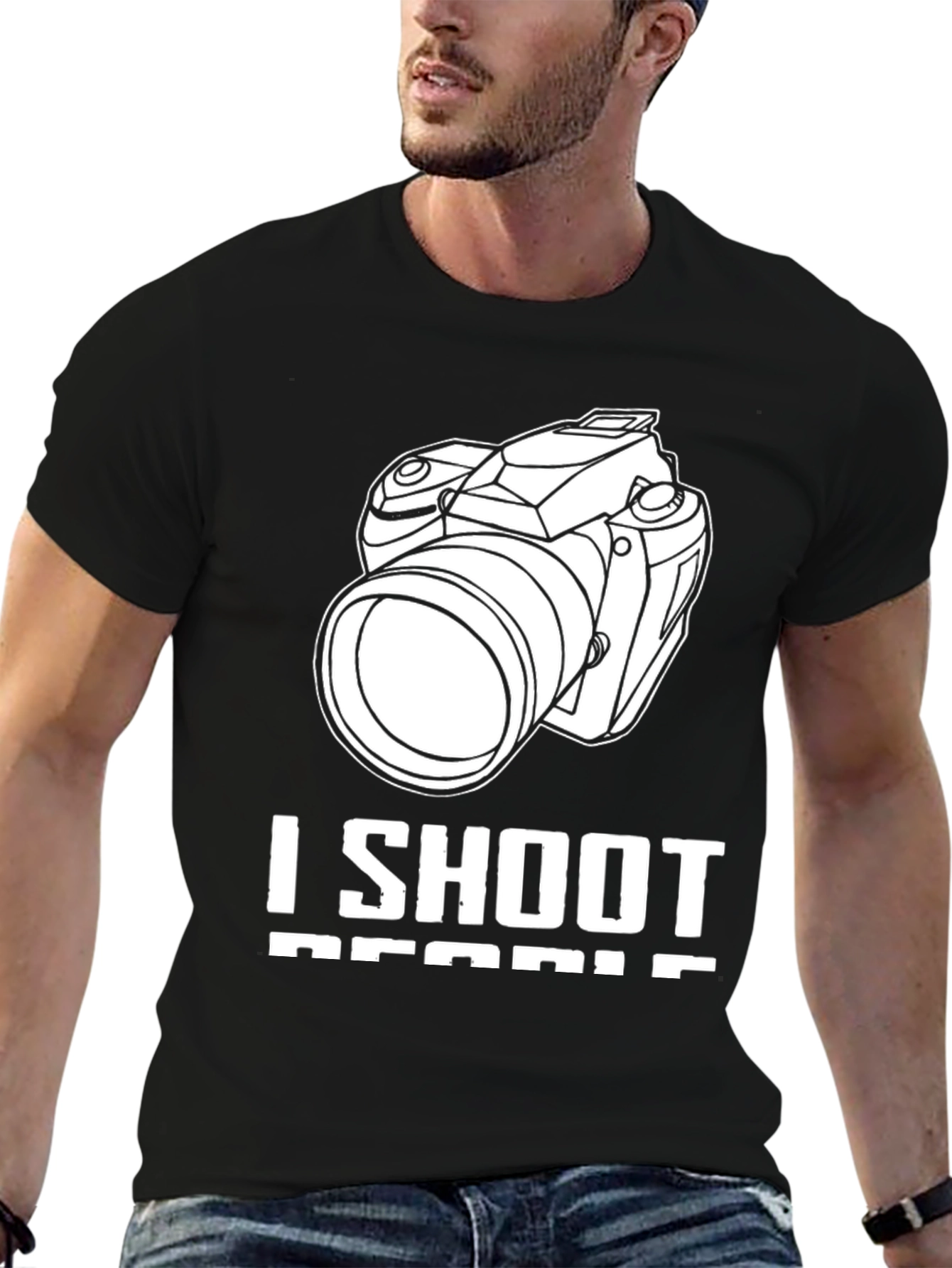 I Shoot People T-Shirt - Photographer Graphic Tee