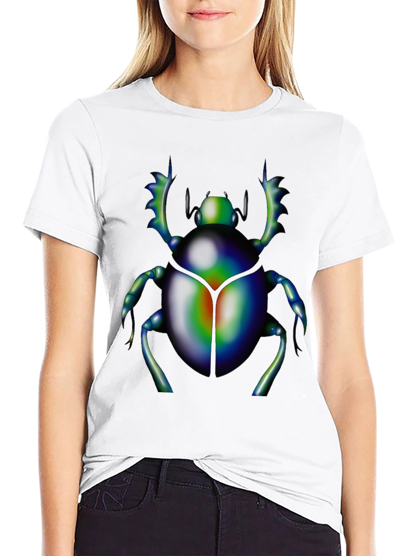 Rainbow Scarab Beetle T-Shirt