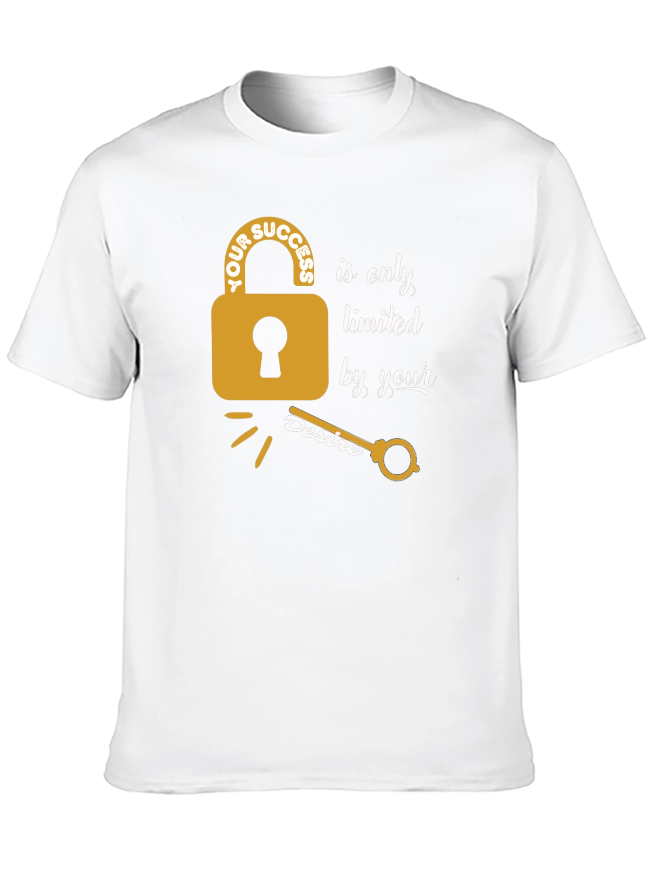 Unlock Your Potential T-Shirt - Motivational Design