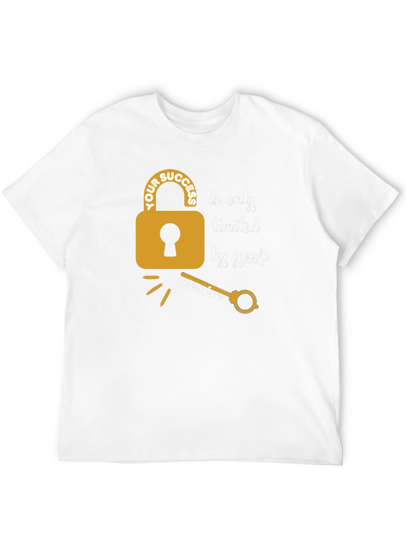 Unlock Your Potential T-Shirt - Motivational Design