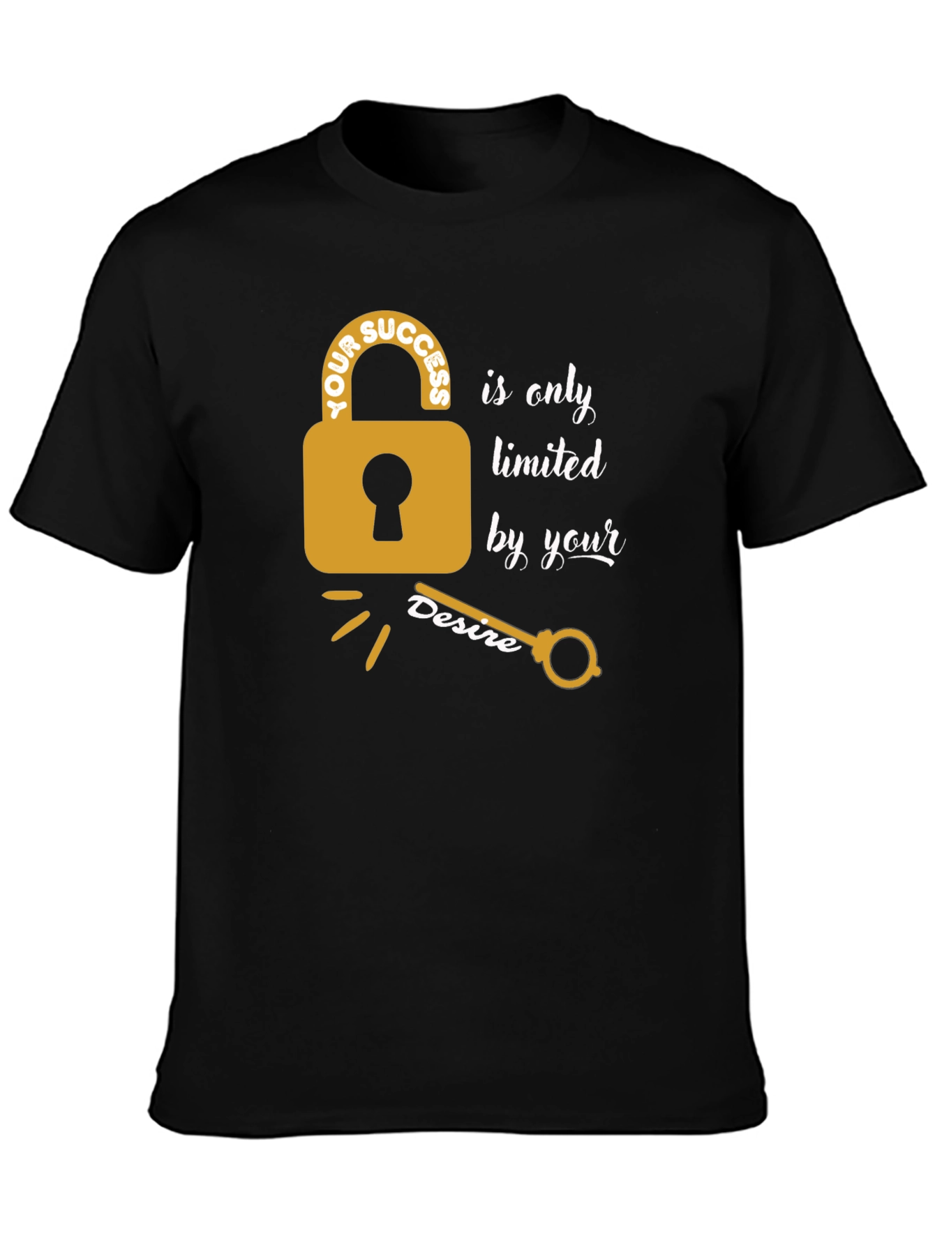 Unlock Your Potential T-Shirt - Motivational Design