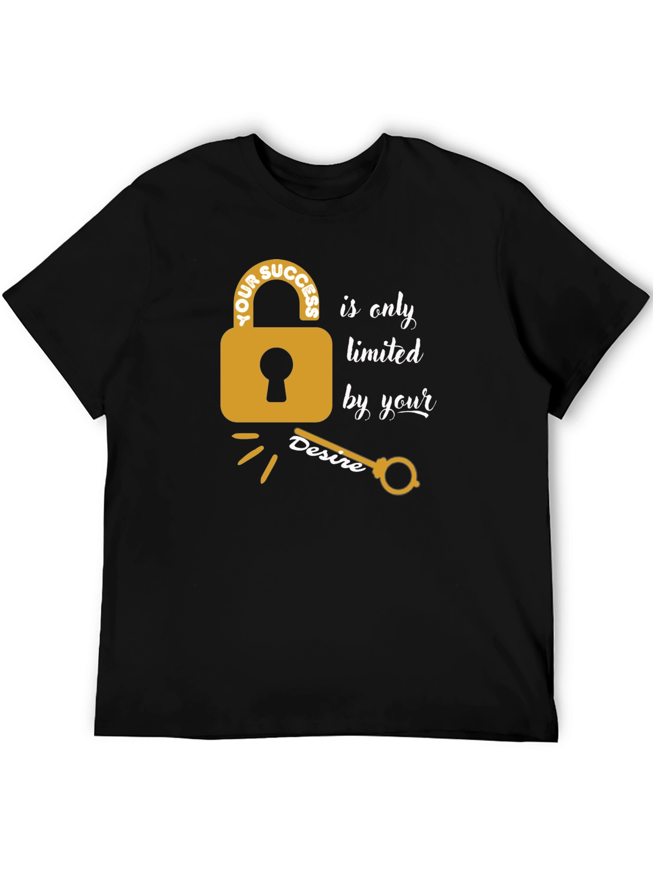 Unlock Your Potential T-Shirt - Motivational Design