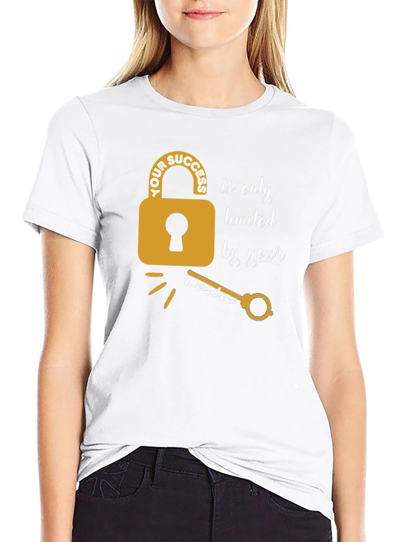 Unlock Your Potential T-Shirt - Motivational Design