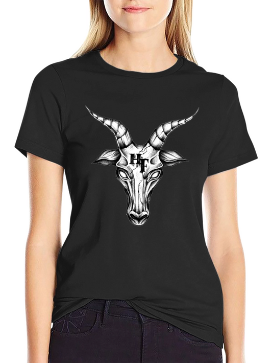 Baphomet Graphic Tee - Edgy Streetwear