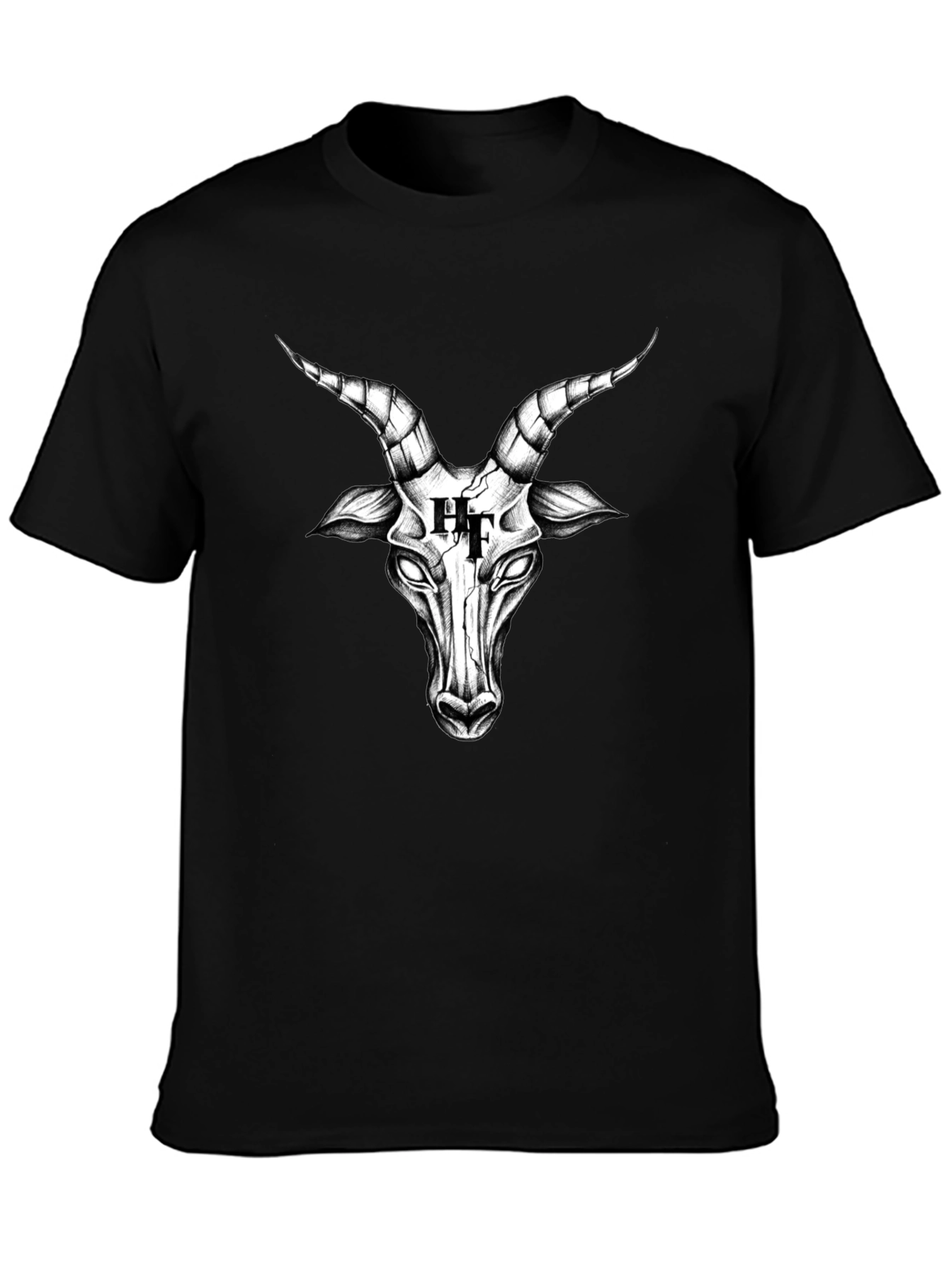 Baphomet Graphic Tee - Edgy Streetwear