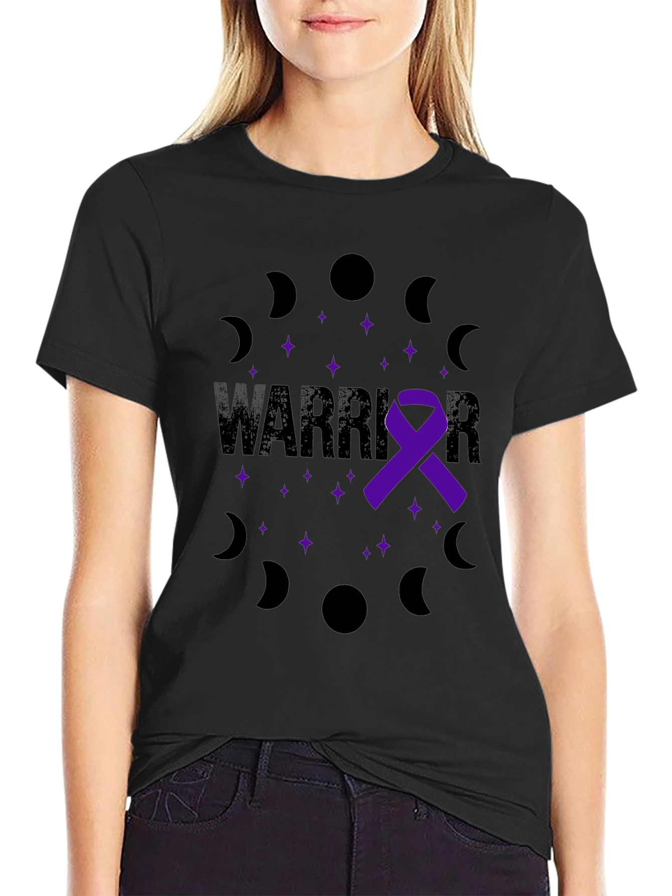 Warrior Ribbon Graphic Tee