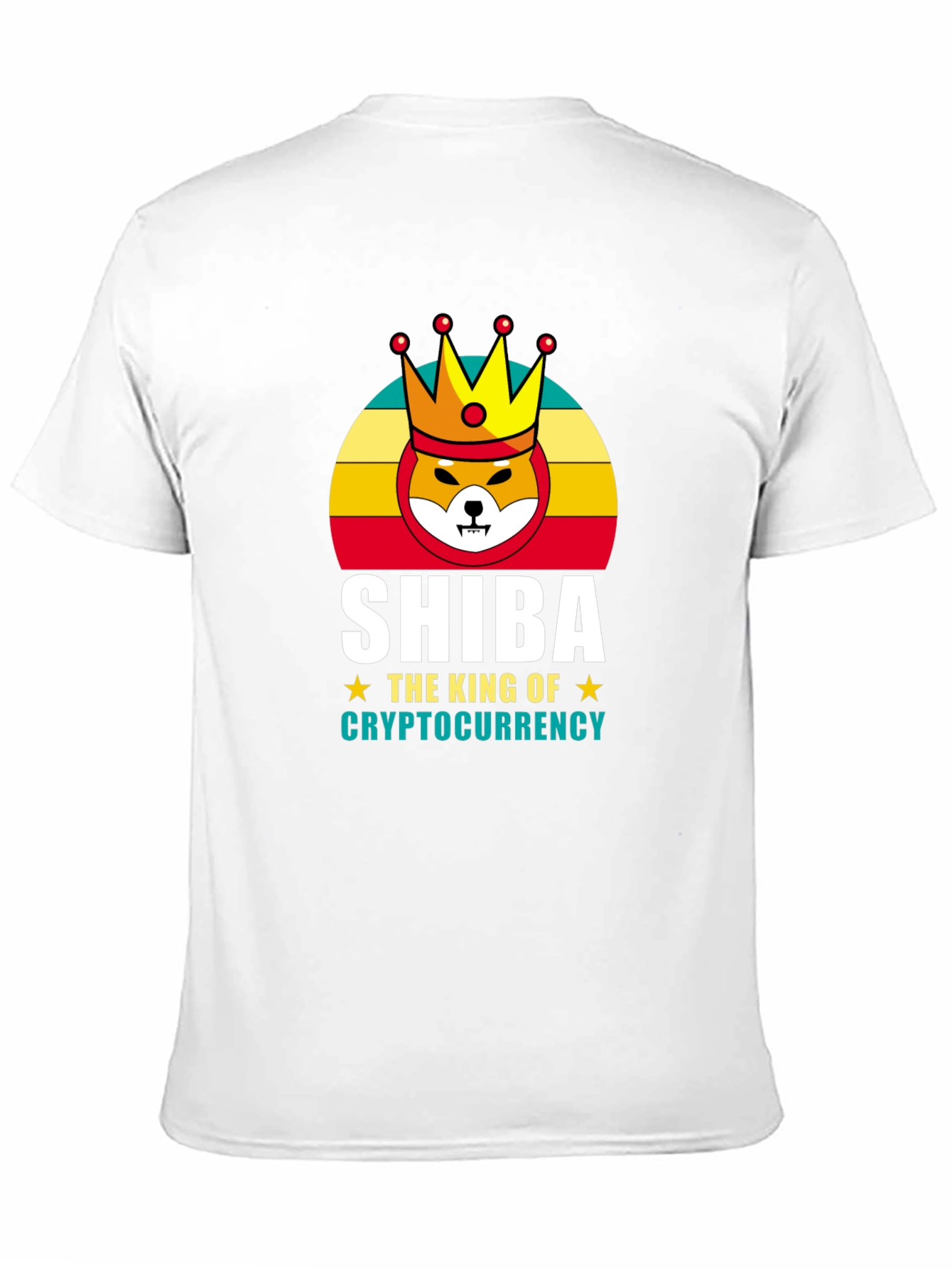 Shiba Cryptocurrency King Graphic T-Shirt