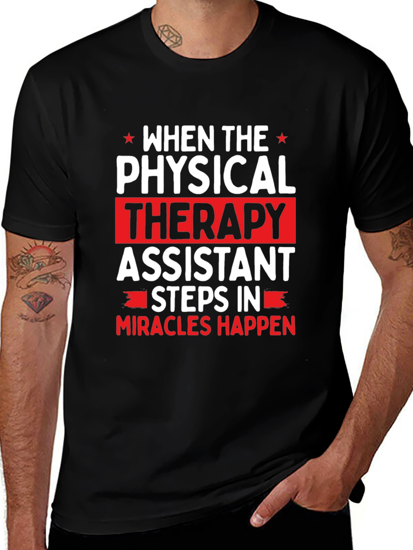 Physical Therapy Assistant Graphic T-Shirt