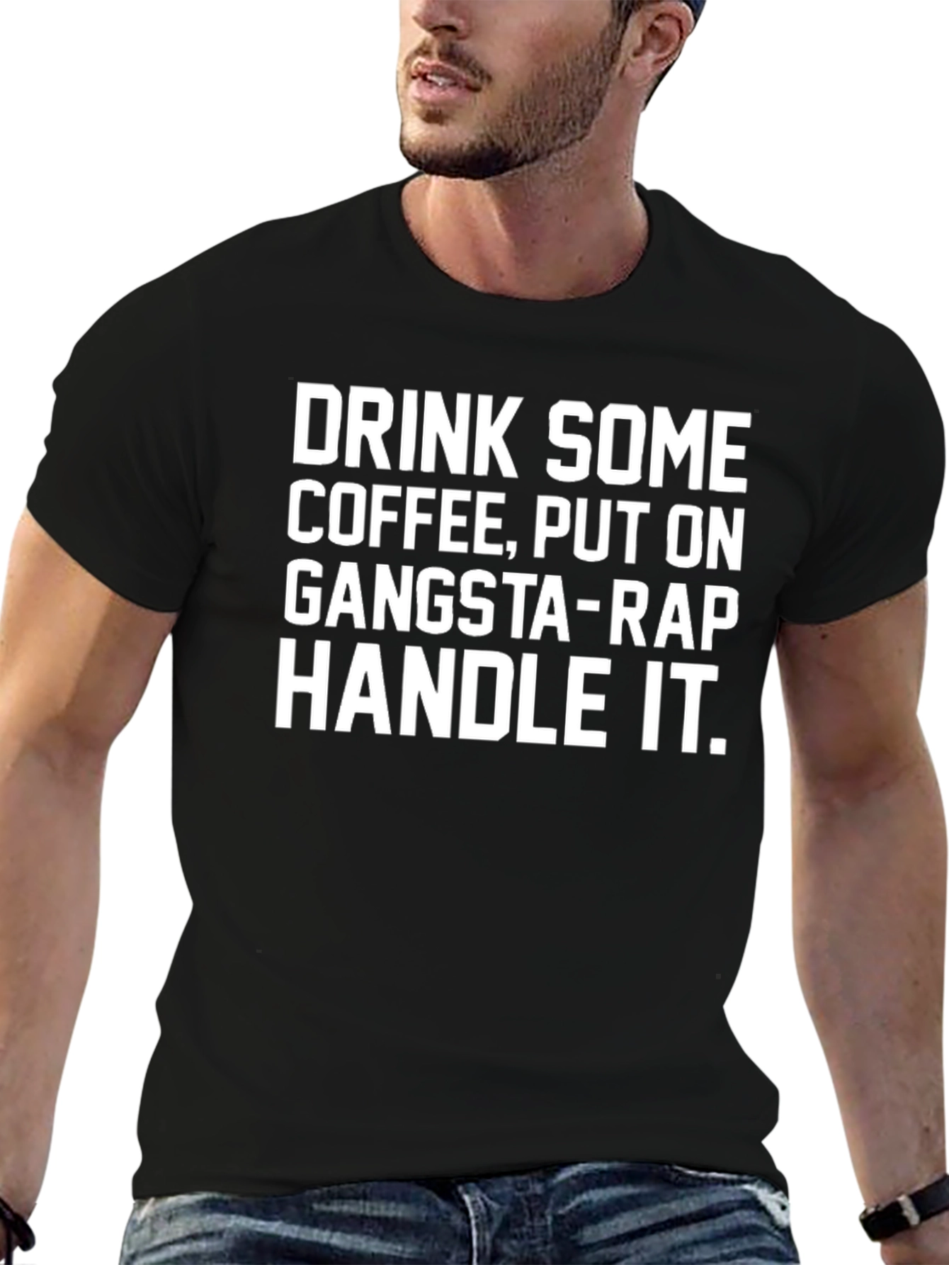 Coffee & Gangsta Rap T-Shirt