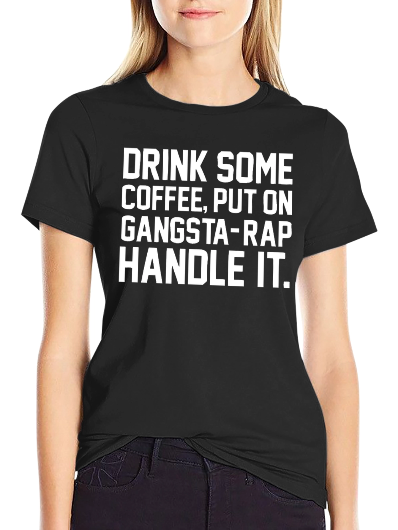 Coffee & Gangsta Rap T-Shirt