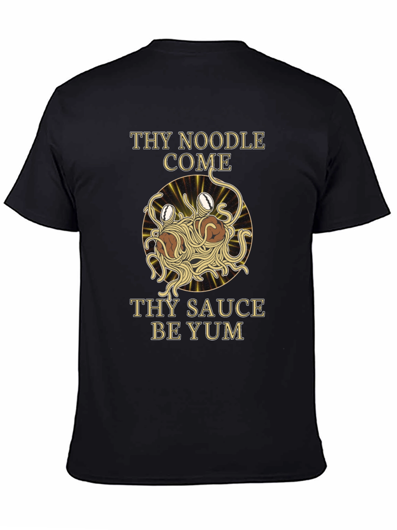 Flying Spaghetti Monster T-Shirt - Thy Noodle Come