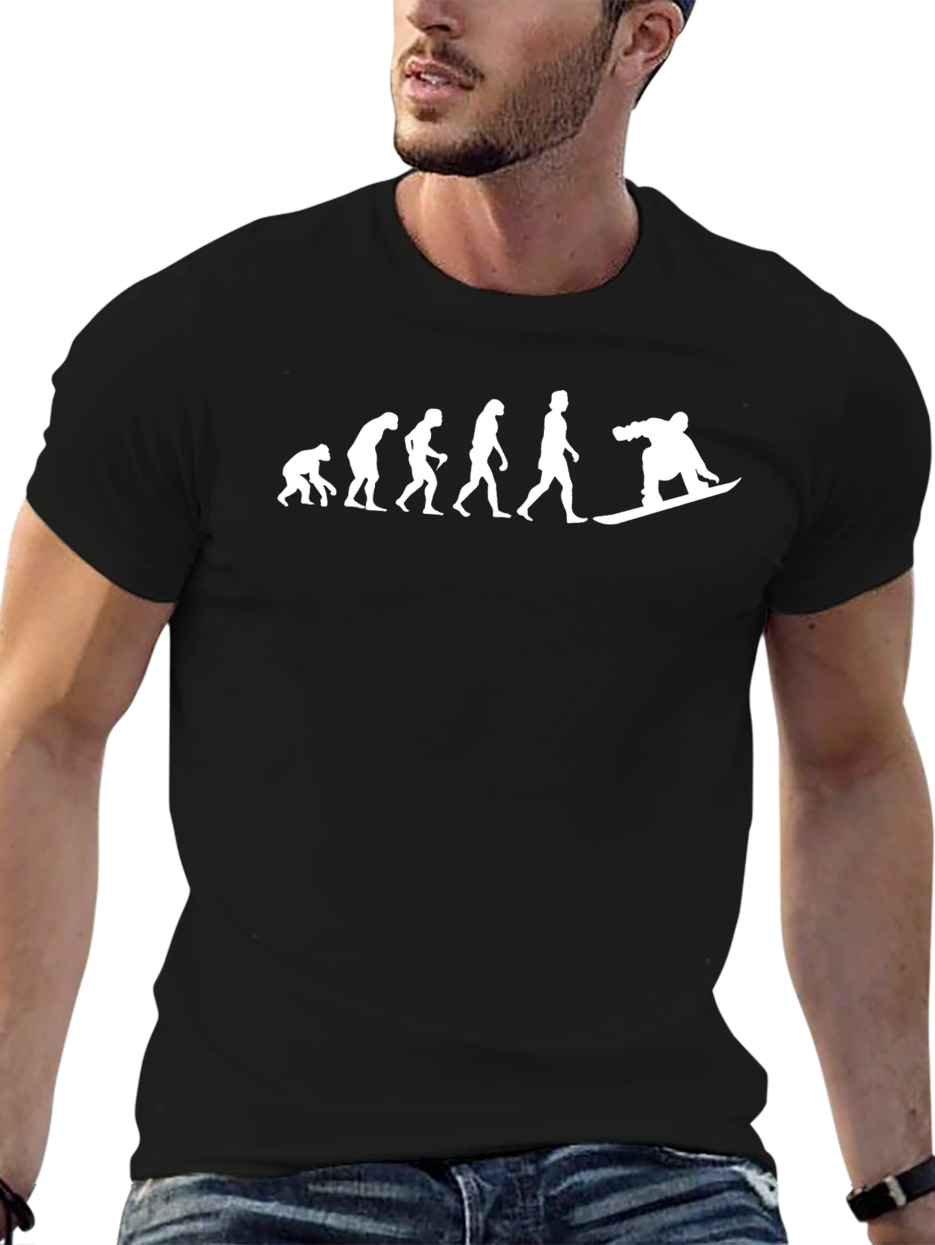 Evolution of Snowboarding T-Shirt