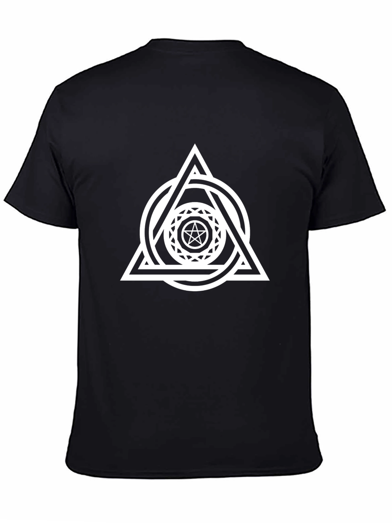 Occult Symbol Graphic Tee - Black
