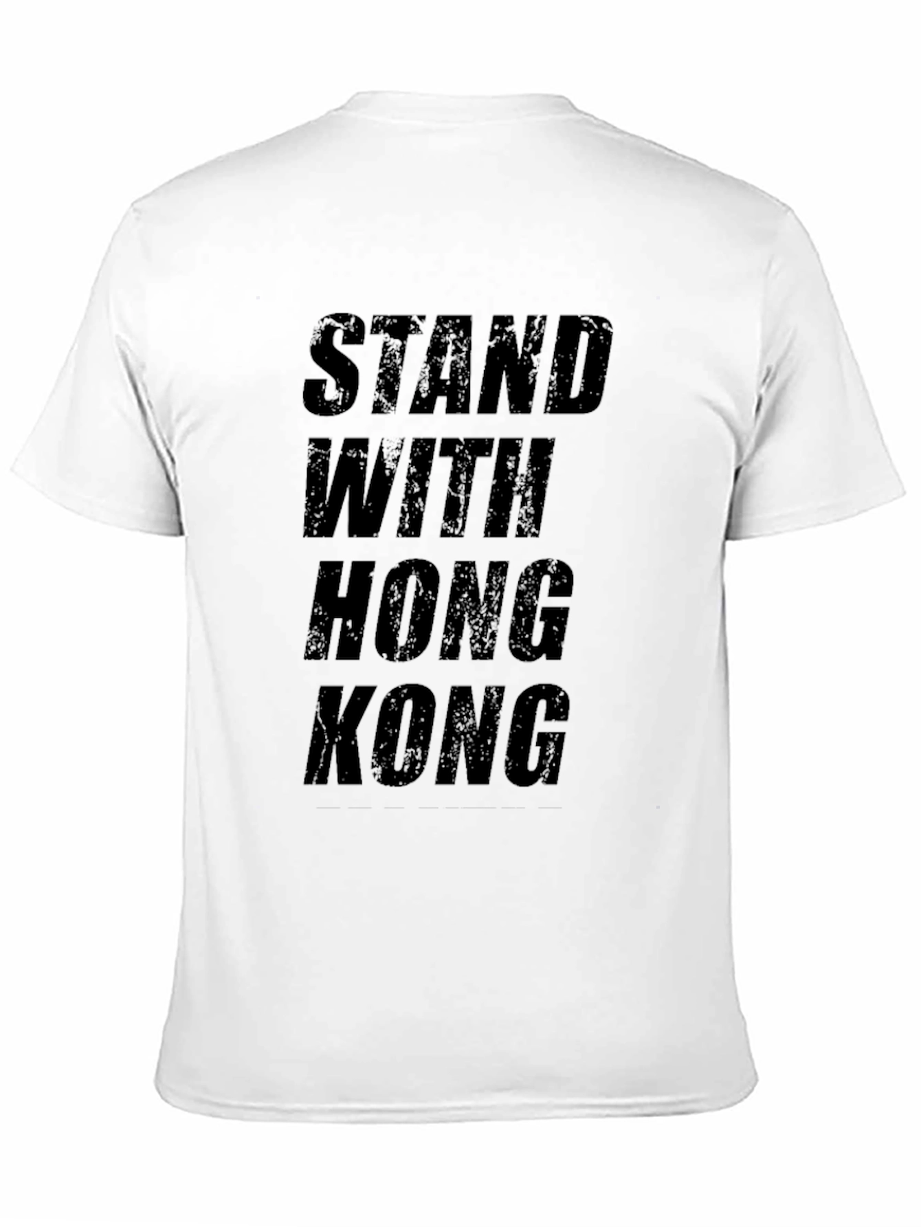 Stand With Hong Kong Black Graphic Tee