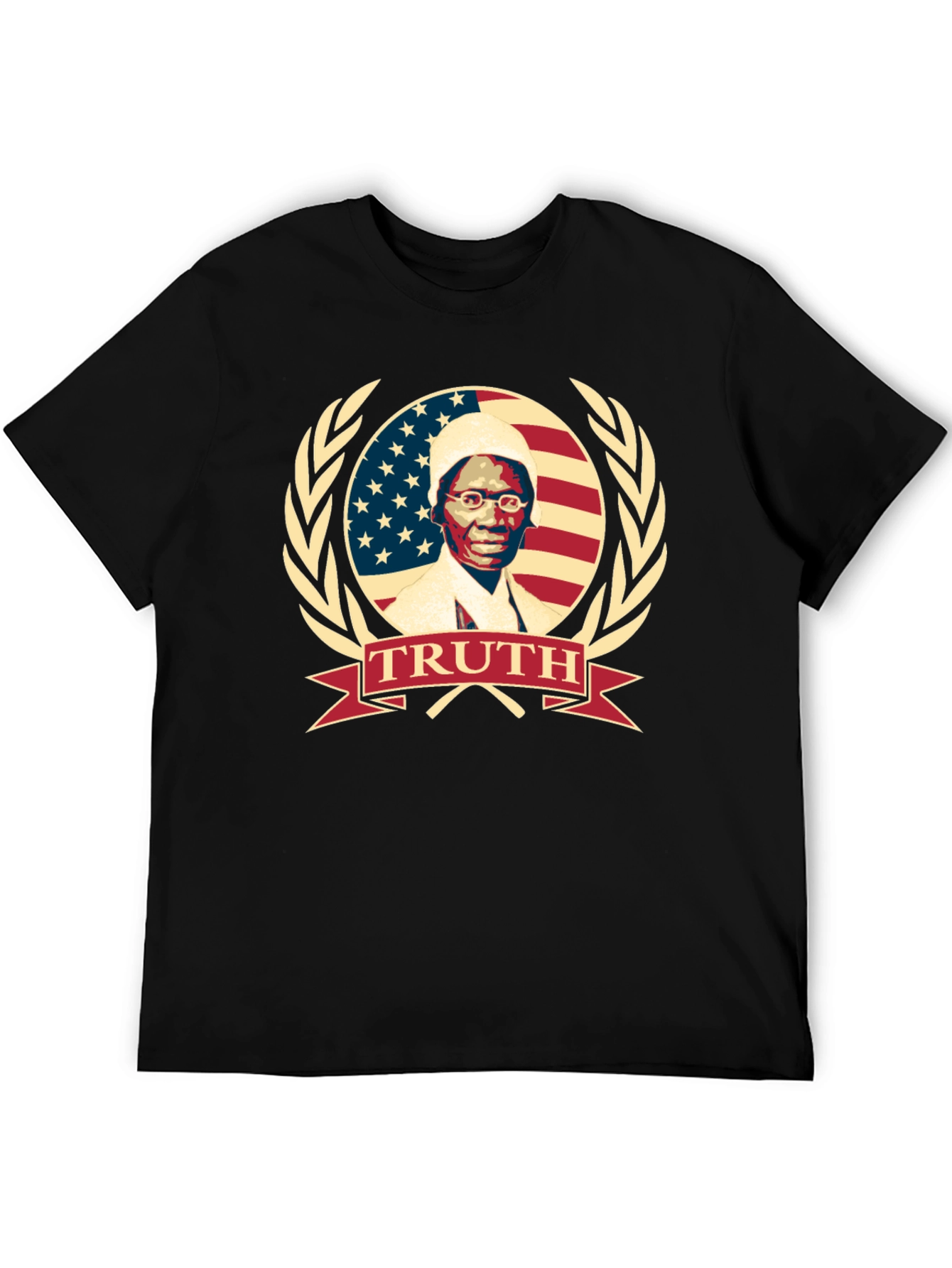 Sojourner Truth Graphic Tee - Unisex Black T-Shirt