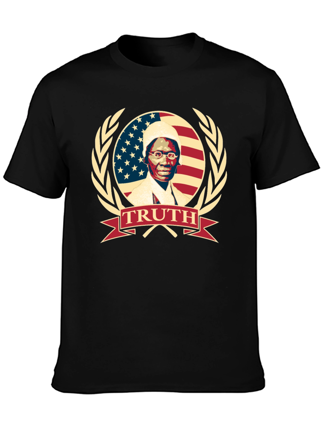 Sojourner Truth Graphic Tee - Unisex Black T-Shirt