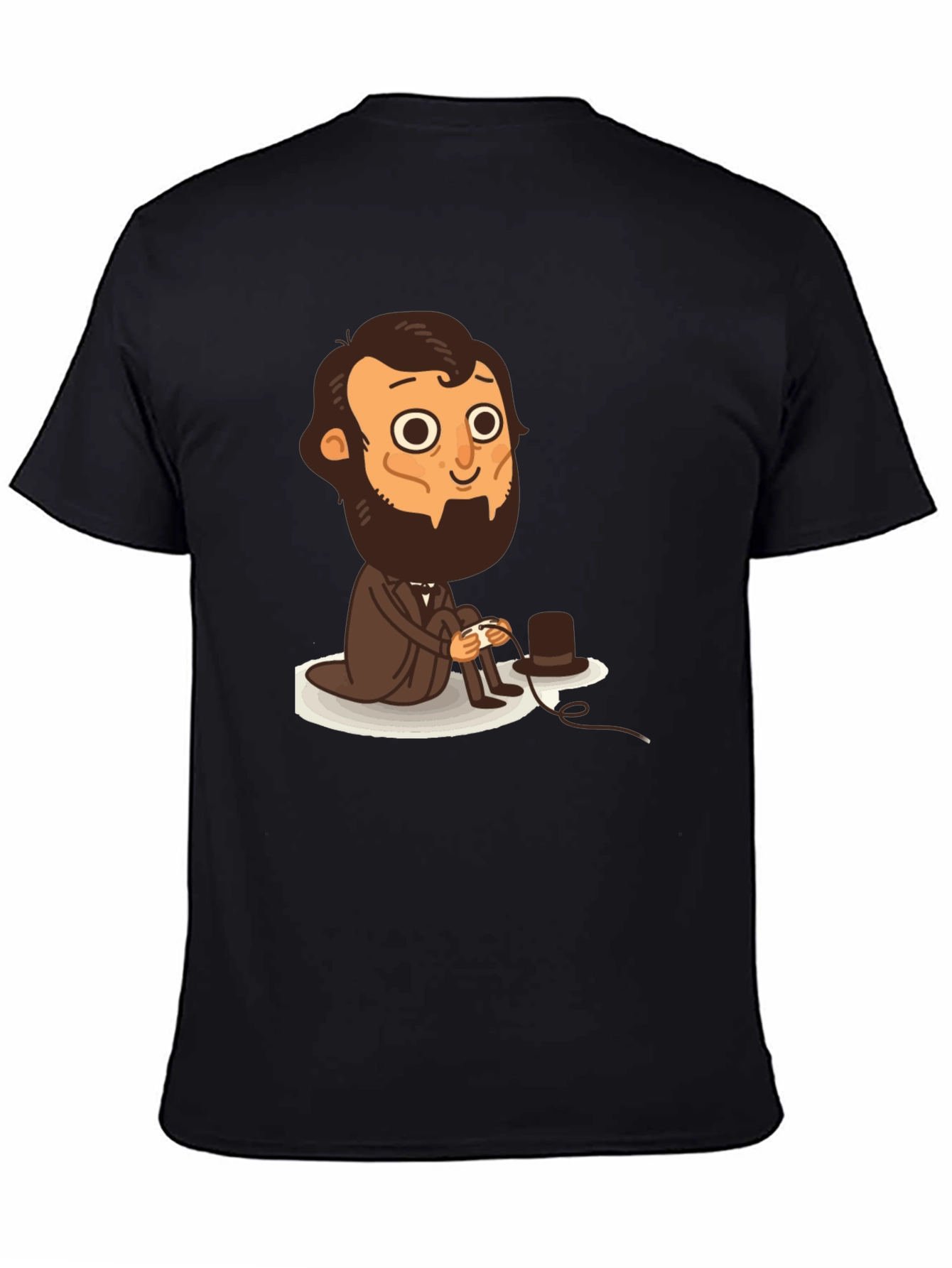 Gamer Lincoln T-Shirt - Presidential Gaming Tee