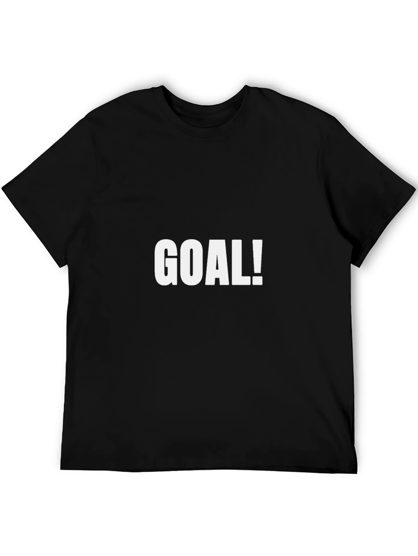 Goal! Black Graphic Tee