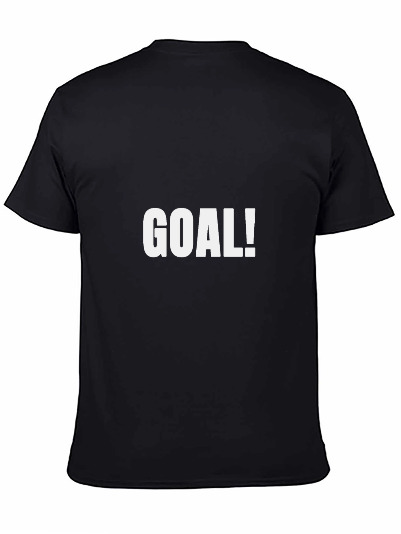 Goal! Black Graphic Tee