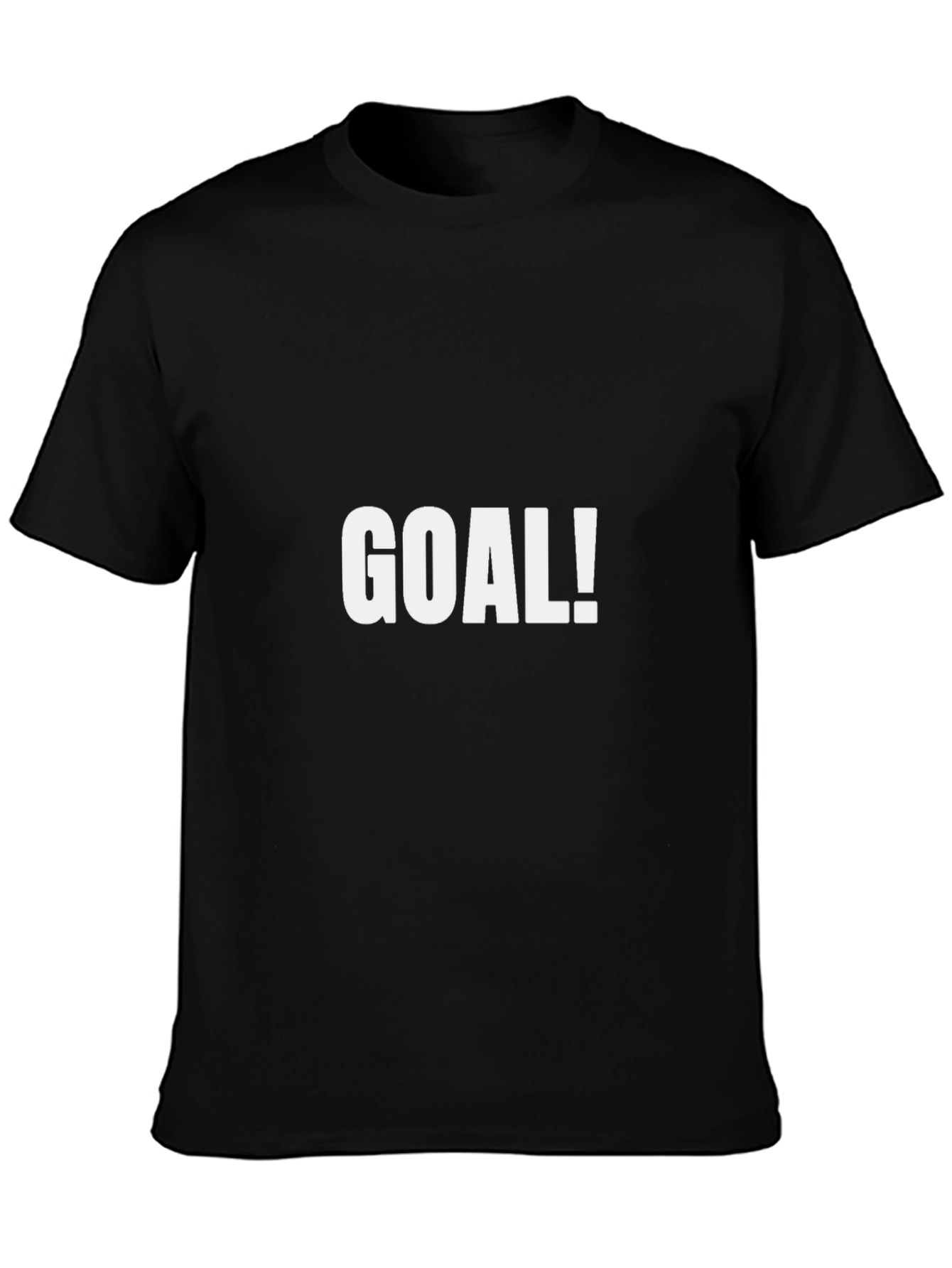 Goal! Black Graphic Tee