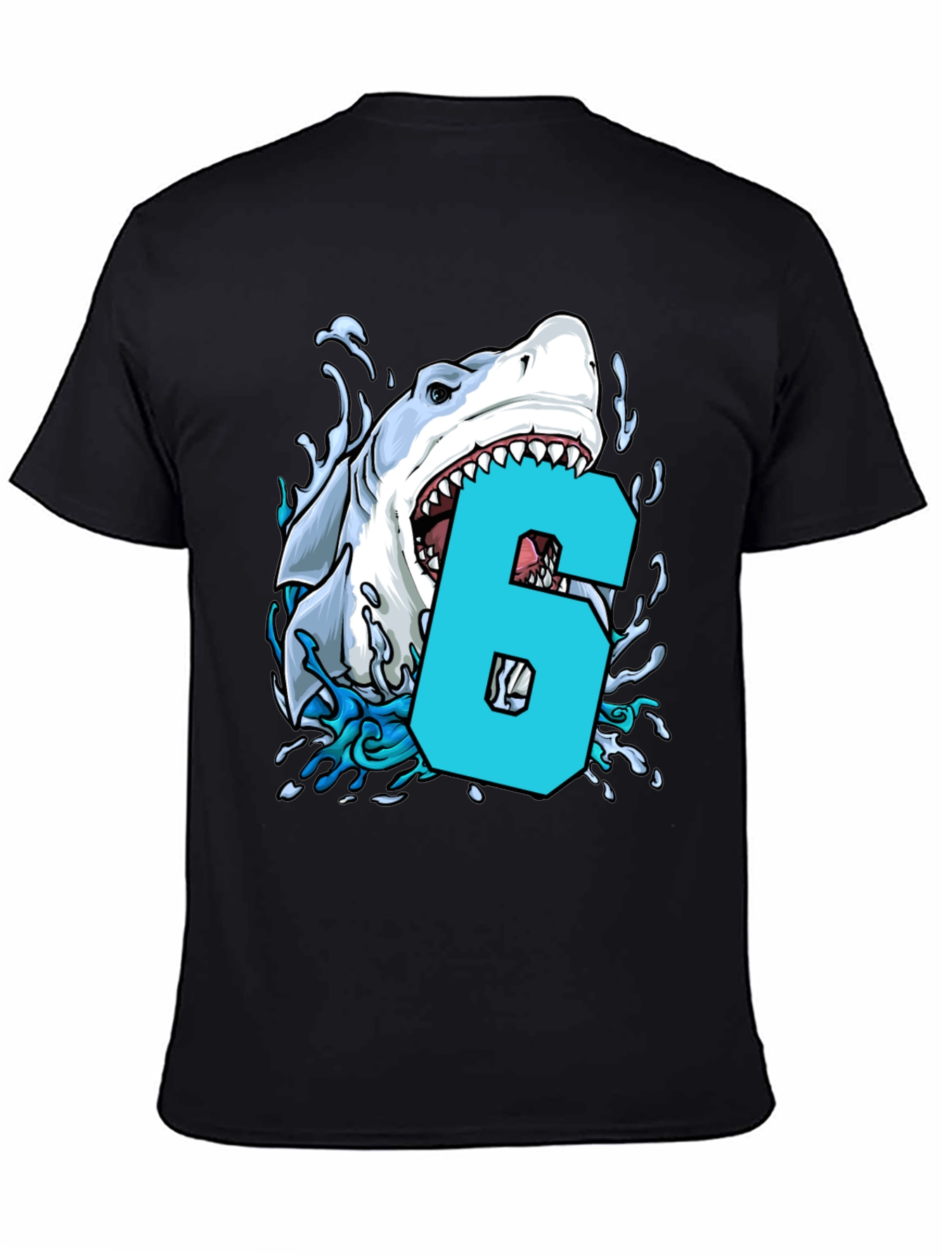Shark Bite Number 6 T-Shirt