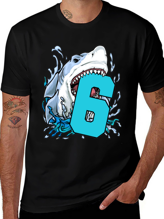 Shark Bite Number 6 T-Shirt