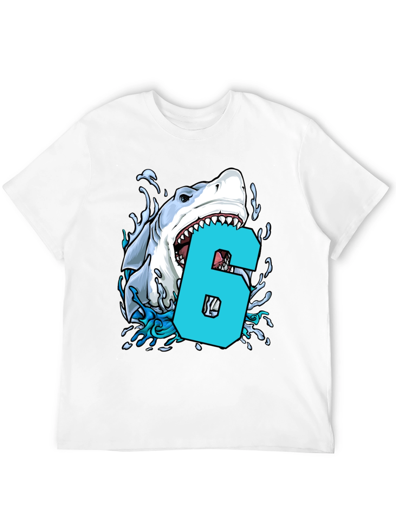 Shark Bite Number 6 T-Shirt
