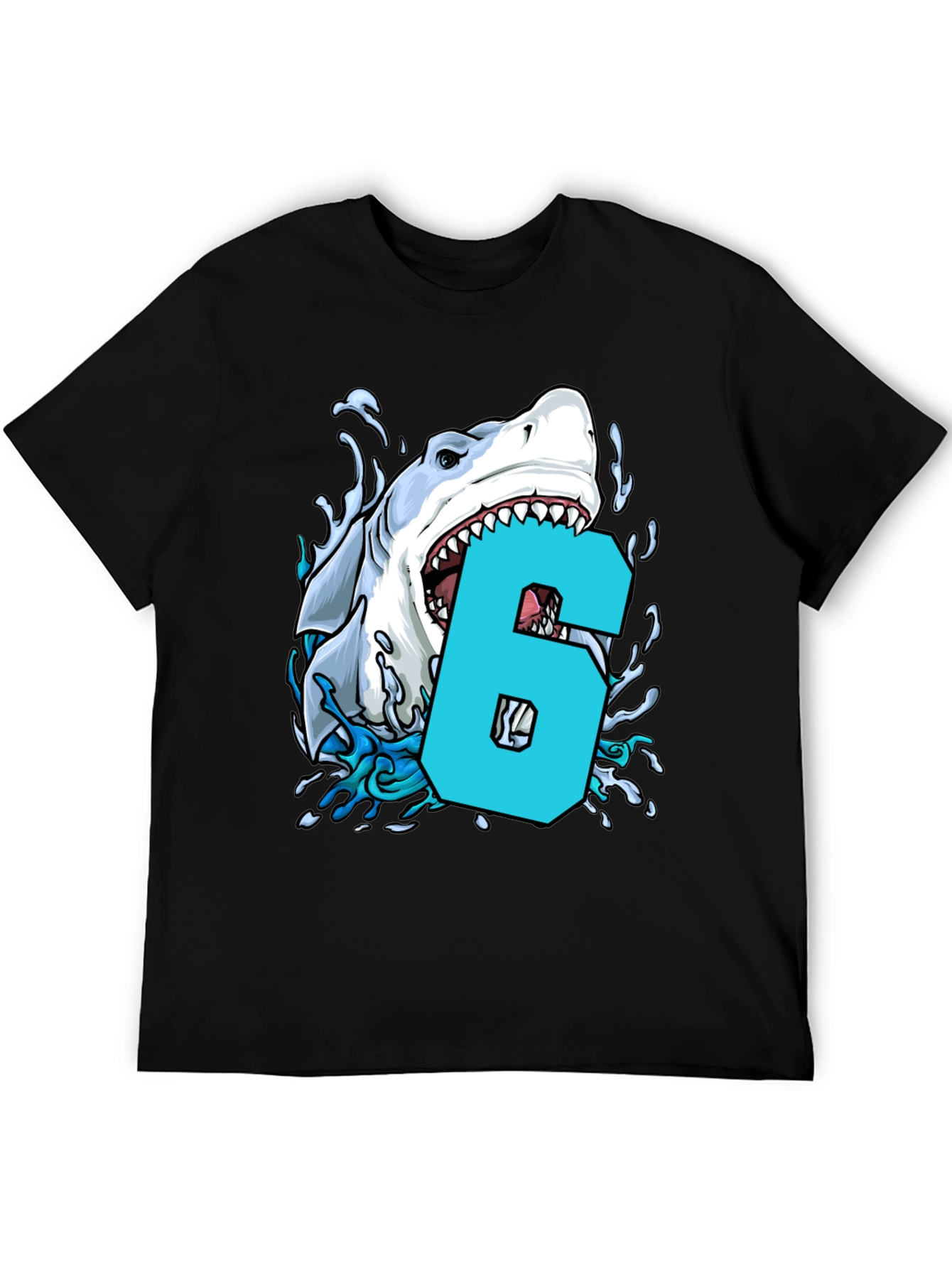 Shark Bite Number 6 T-Shirt