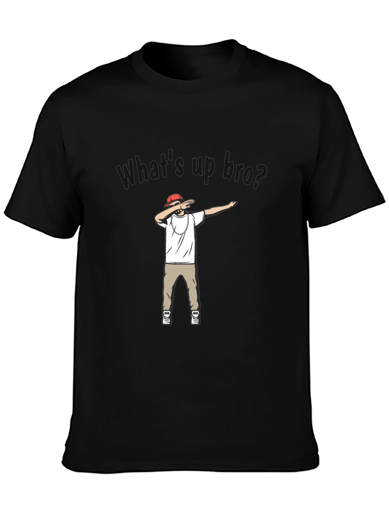 Dabbing Hip Hop Graphic Tee - Cool & Trendy!