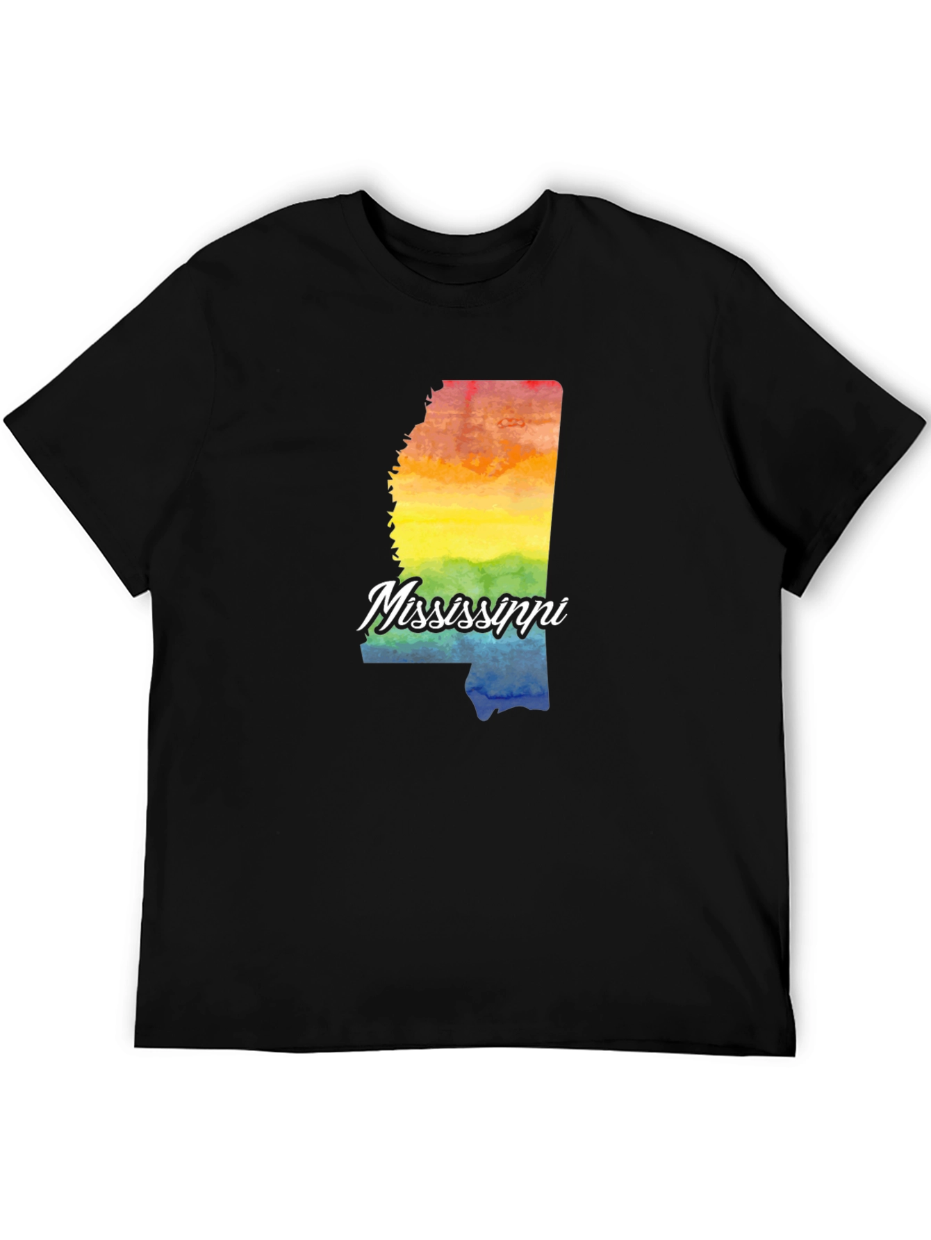 Mississippi State Rainbow T-Shirt
