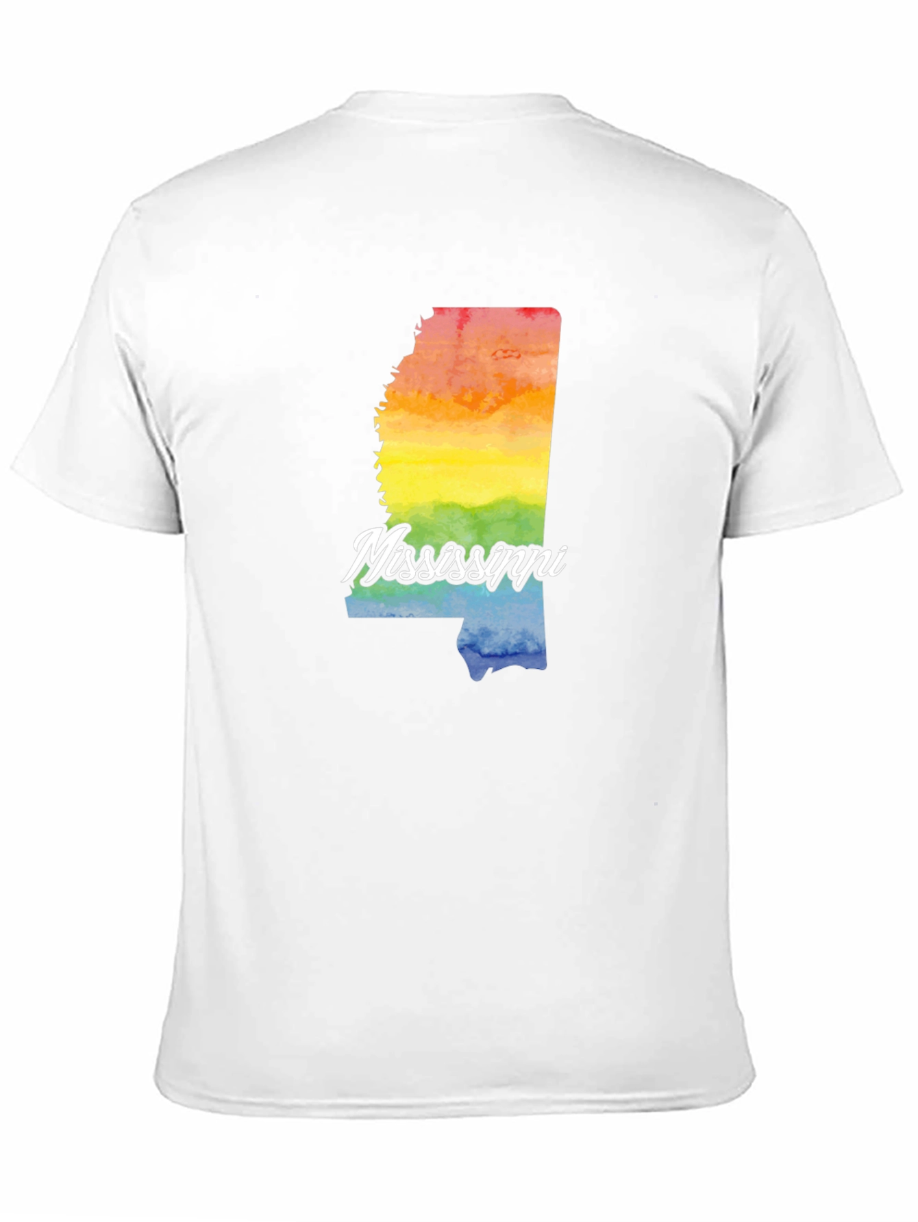Mississippi State Rainbow T-Shirt