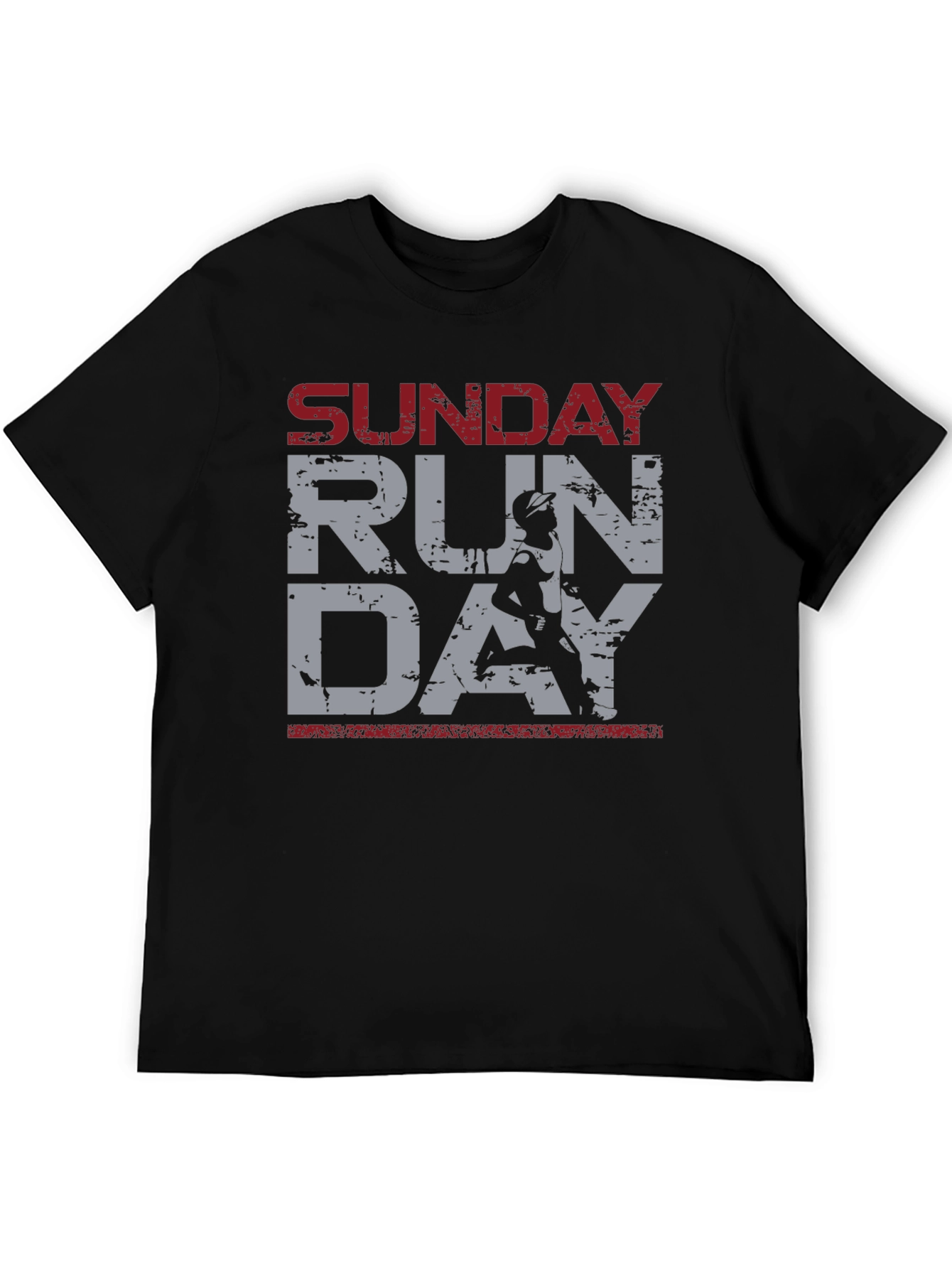 Sunday Run Day T-Shirt - Athletic Running Tee