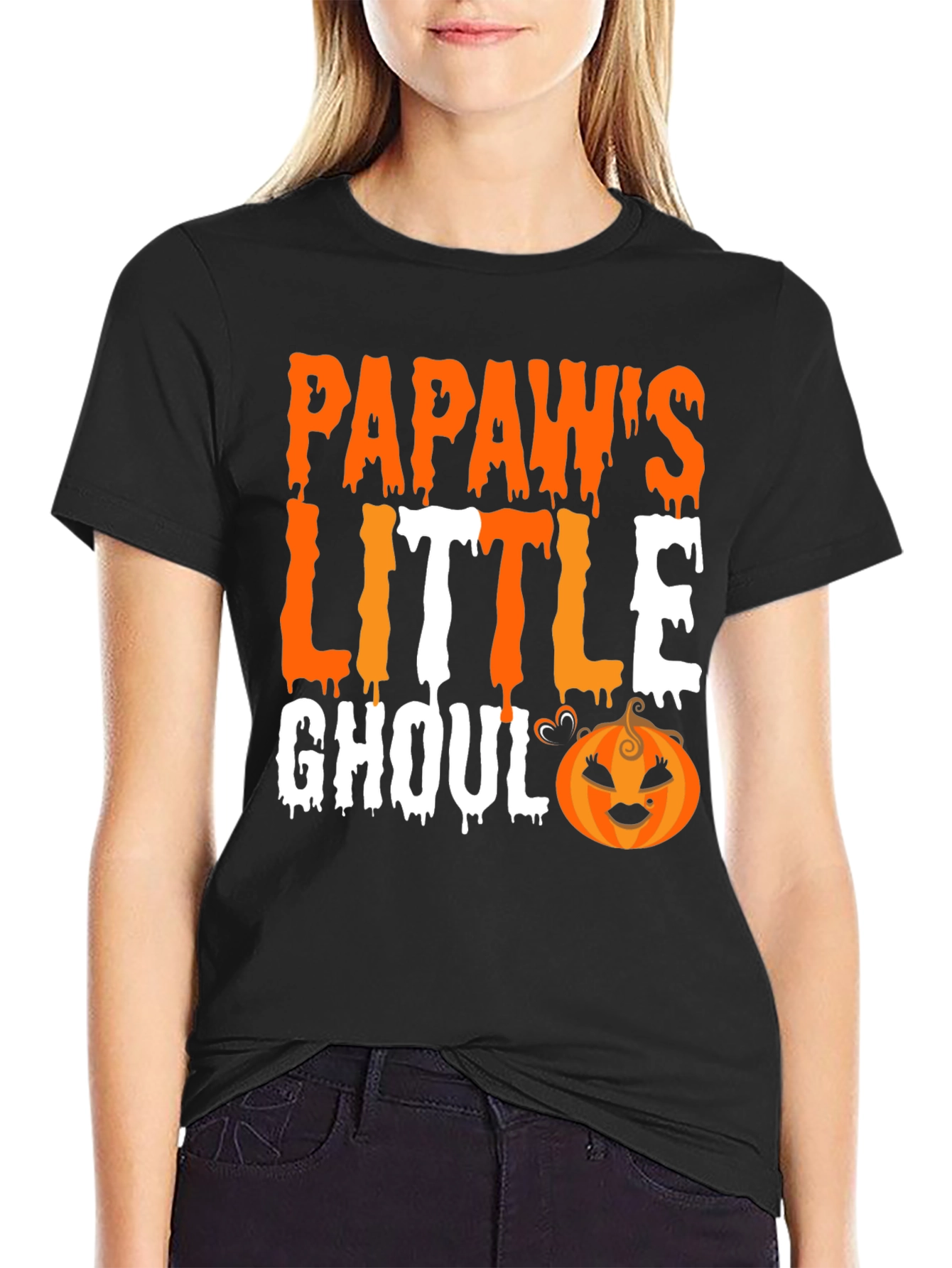 Papaws Little Ghoul Halloween T-Shirt