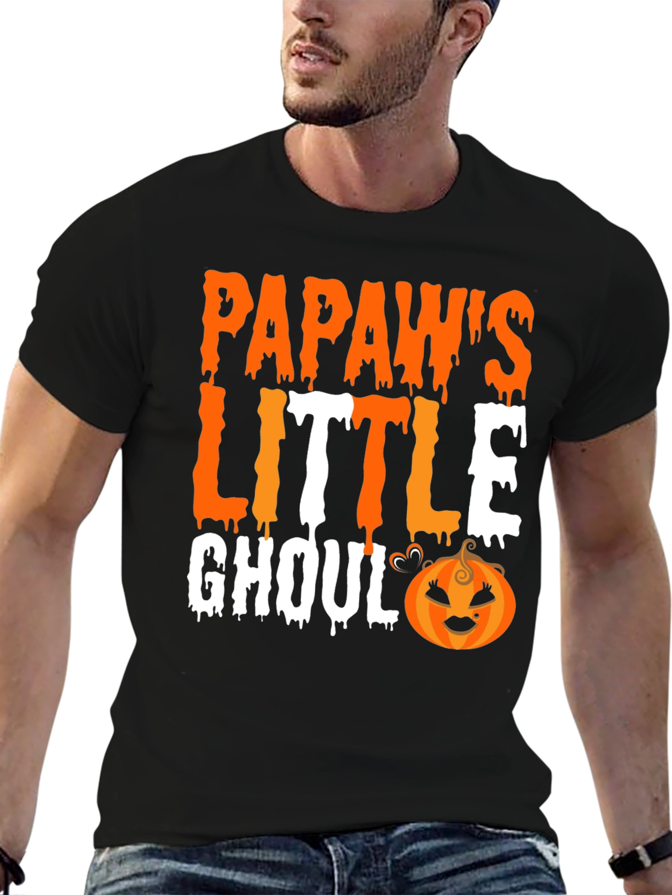 Papaws Little Ghoul Halloween T-Shirt