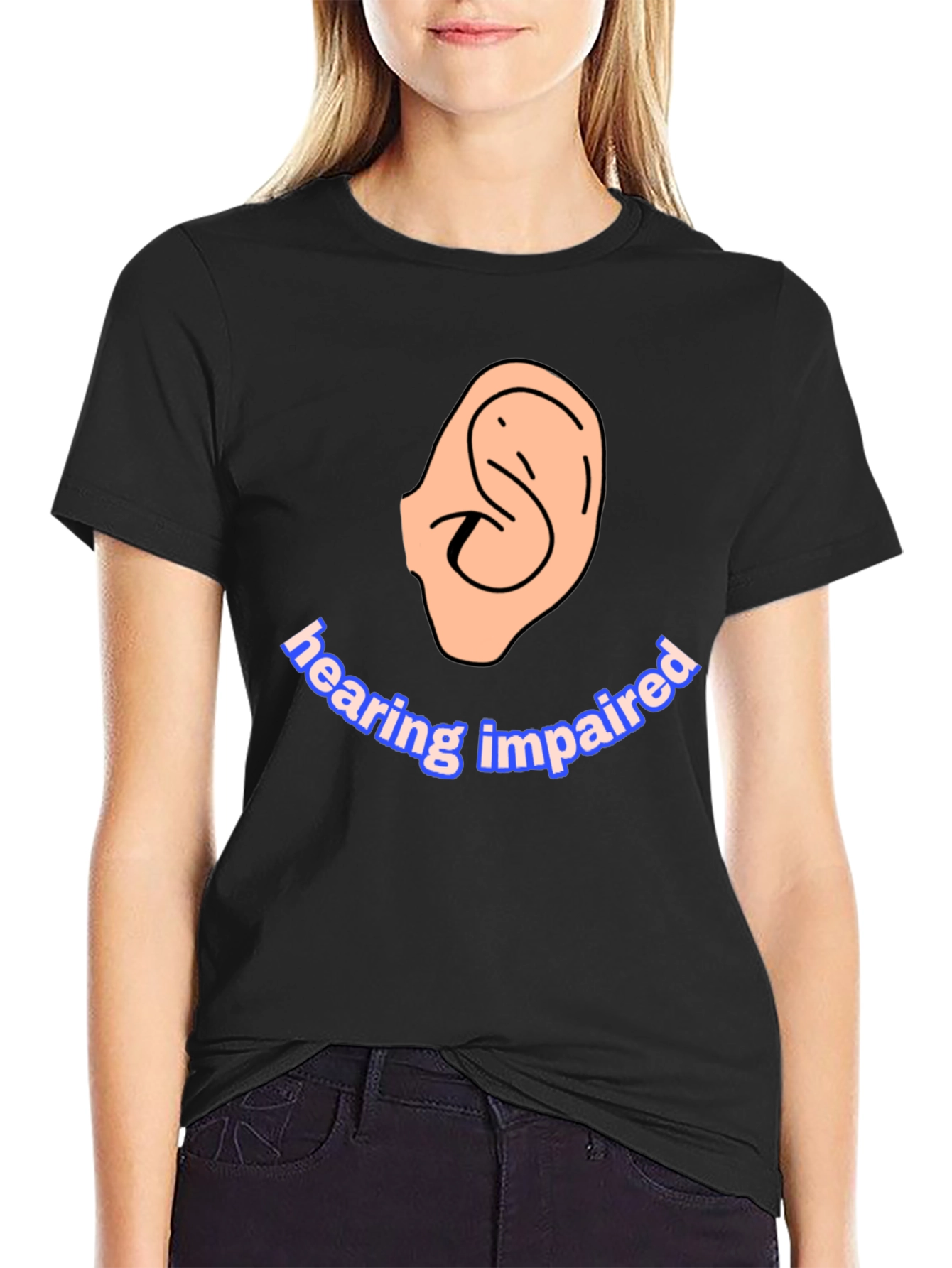 Hearing Impaired Awareness Graphic Tee