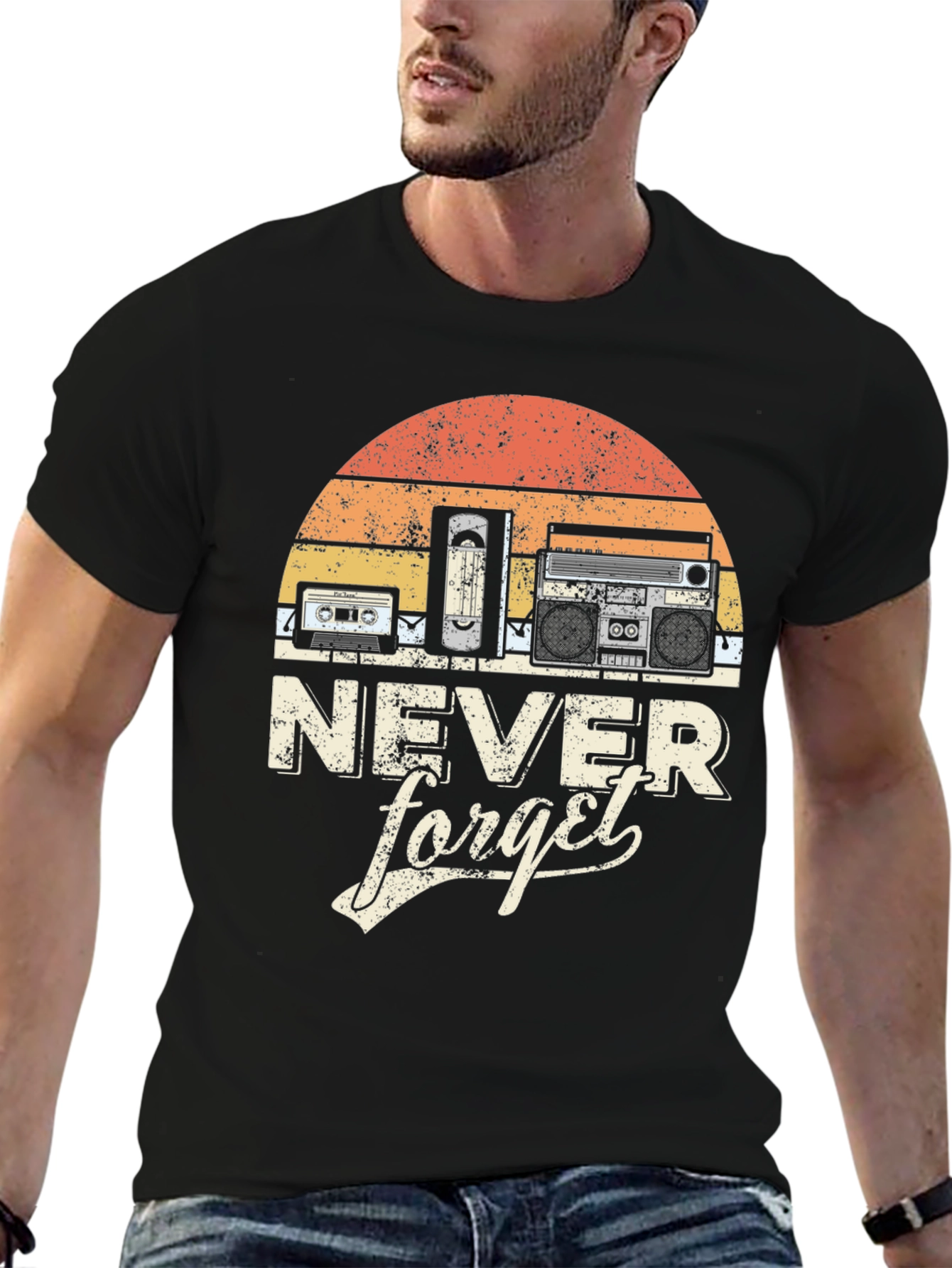 Retro Never Forget T-Shirt
