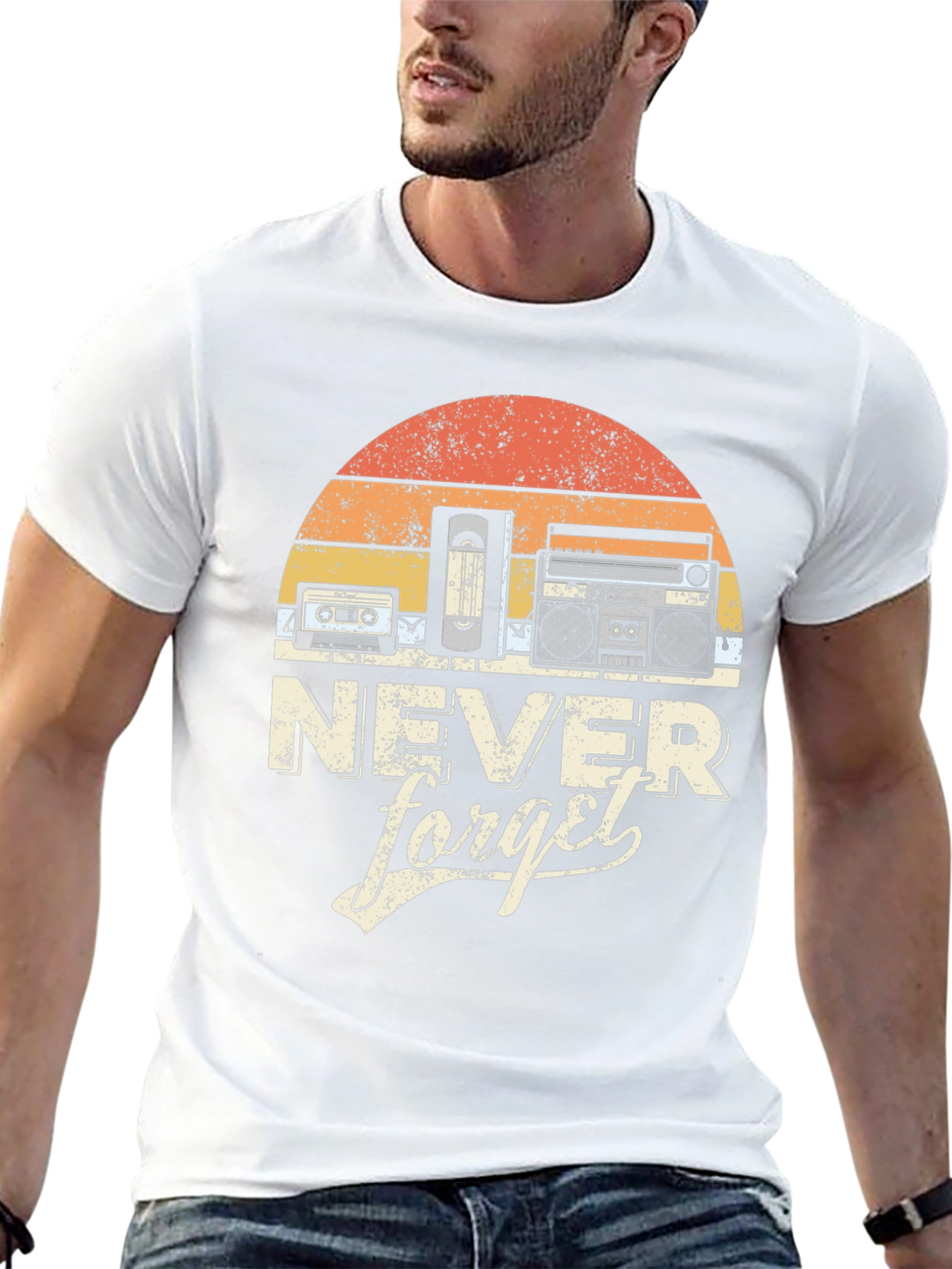 Retro Never Forget T-Shirt
