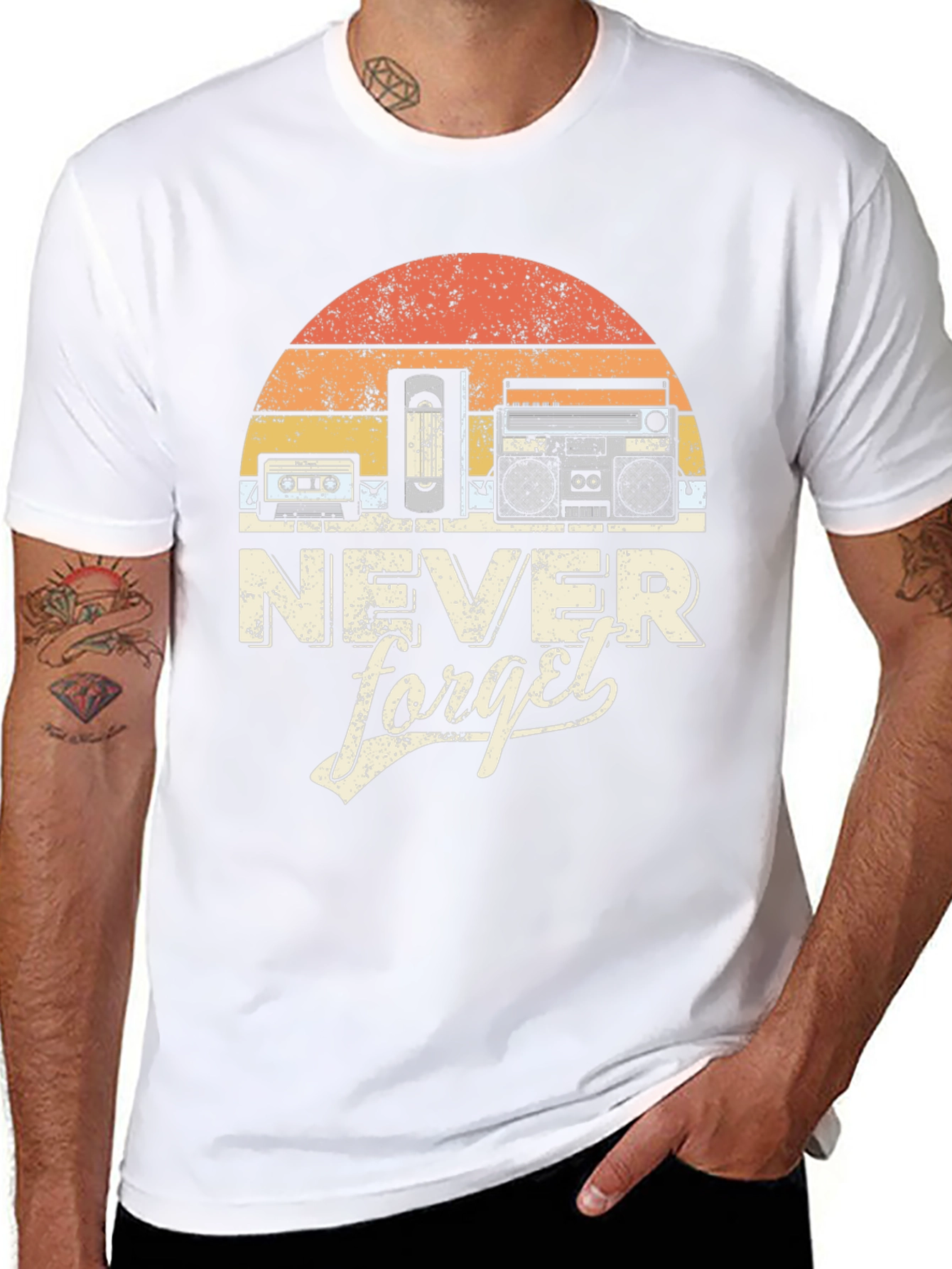 Retro Never Forget T-Shirt