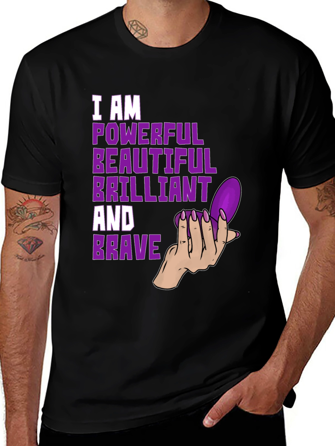 Powerful Beautiful Brilliant & Brave T-Shirt