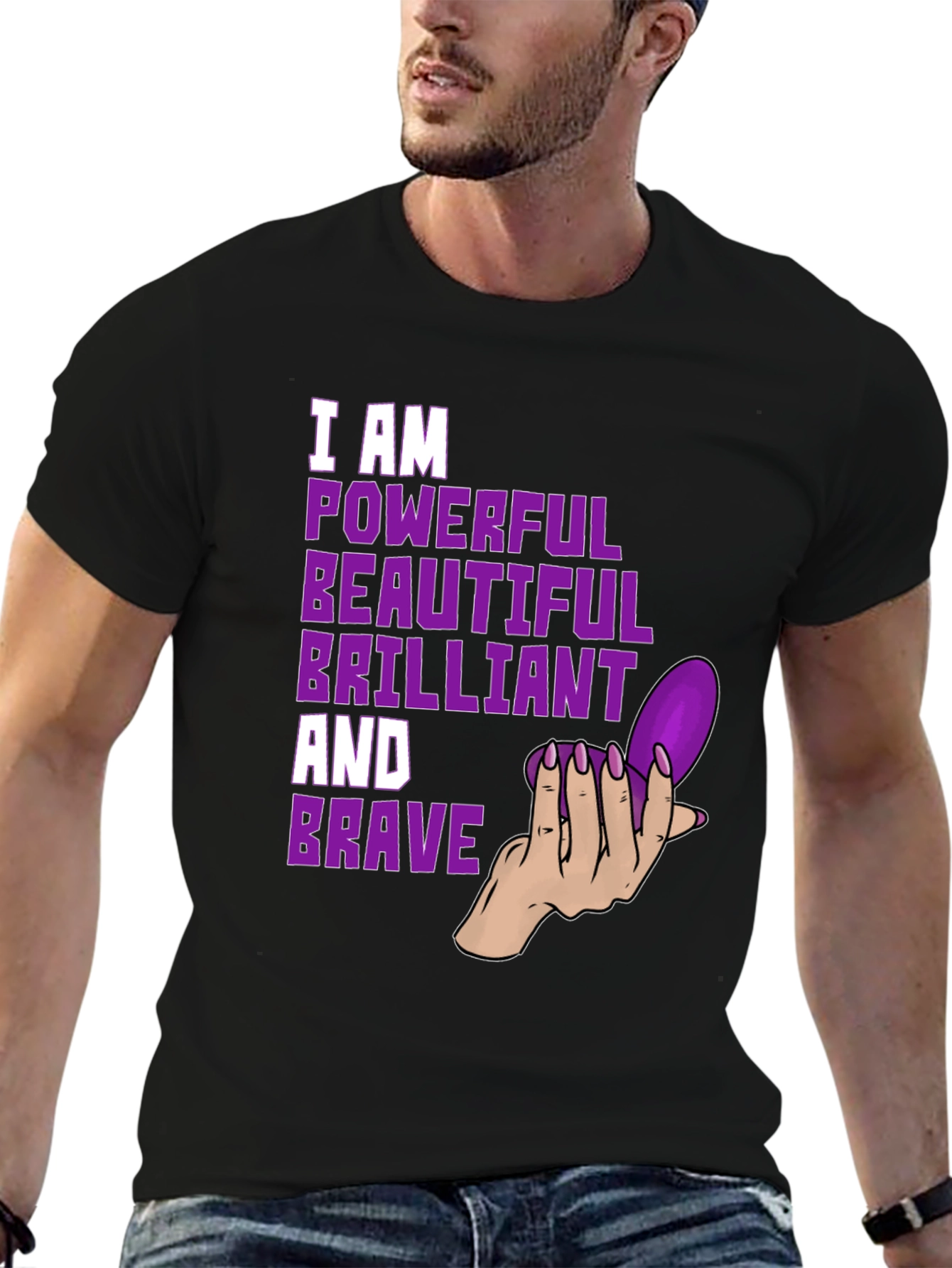 Powerful Beautiful Brilliant & Brave T-Shirt