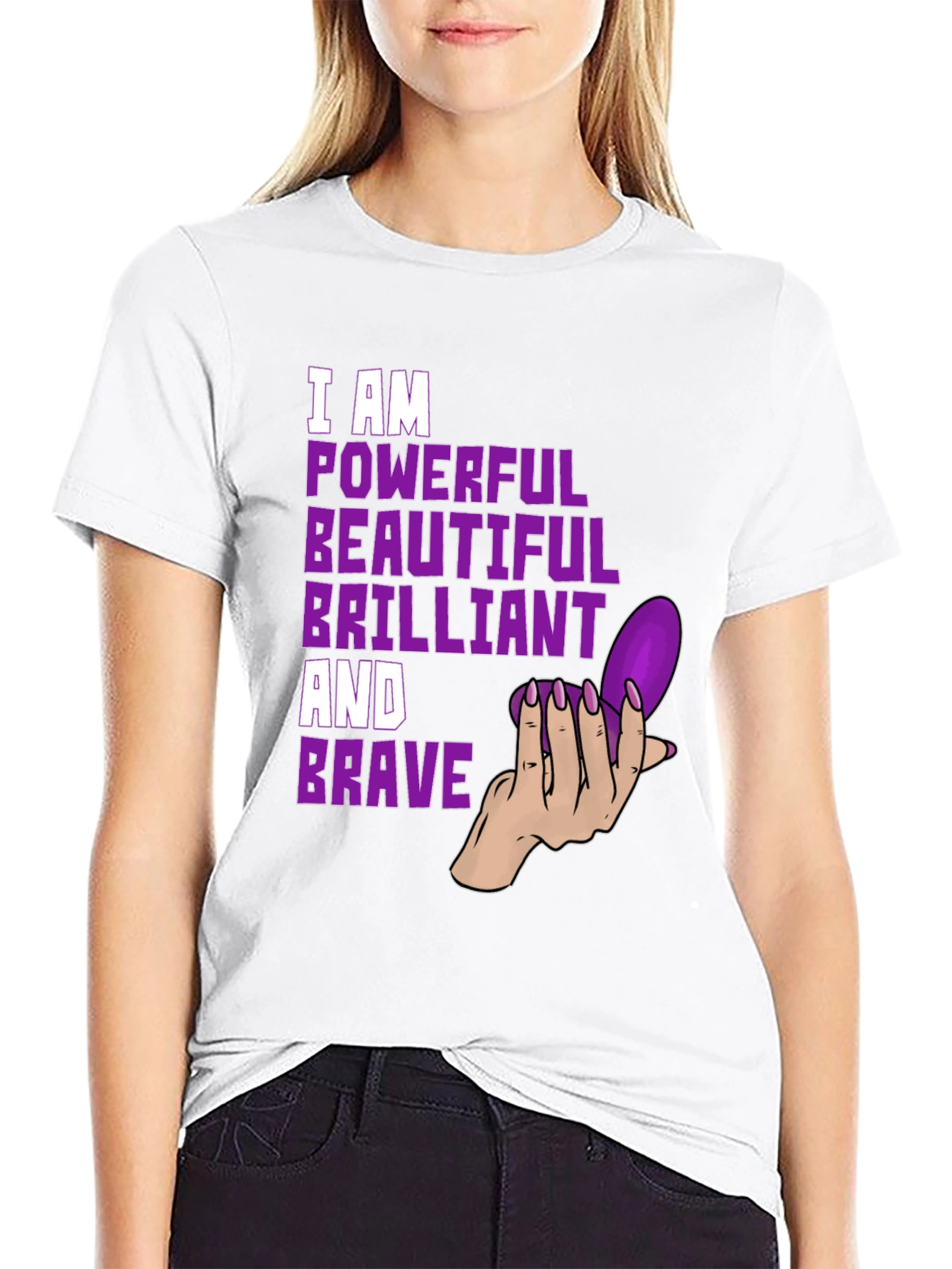 Powerful Beautiful Brilliant & Brave T-Shirt
