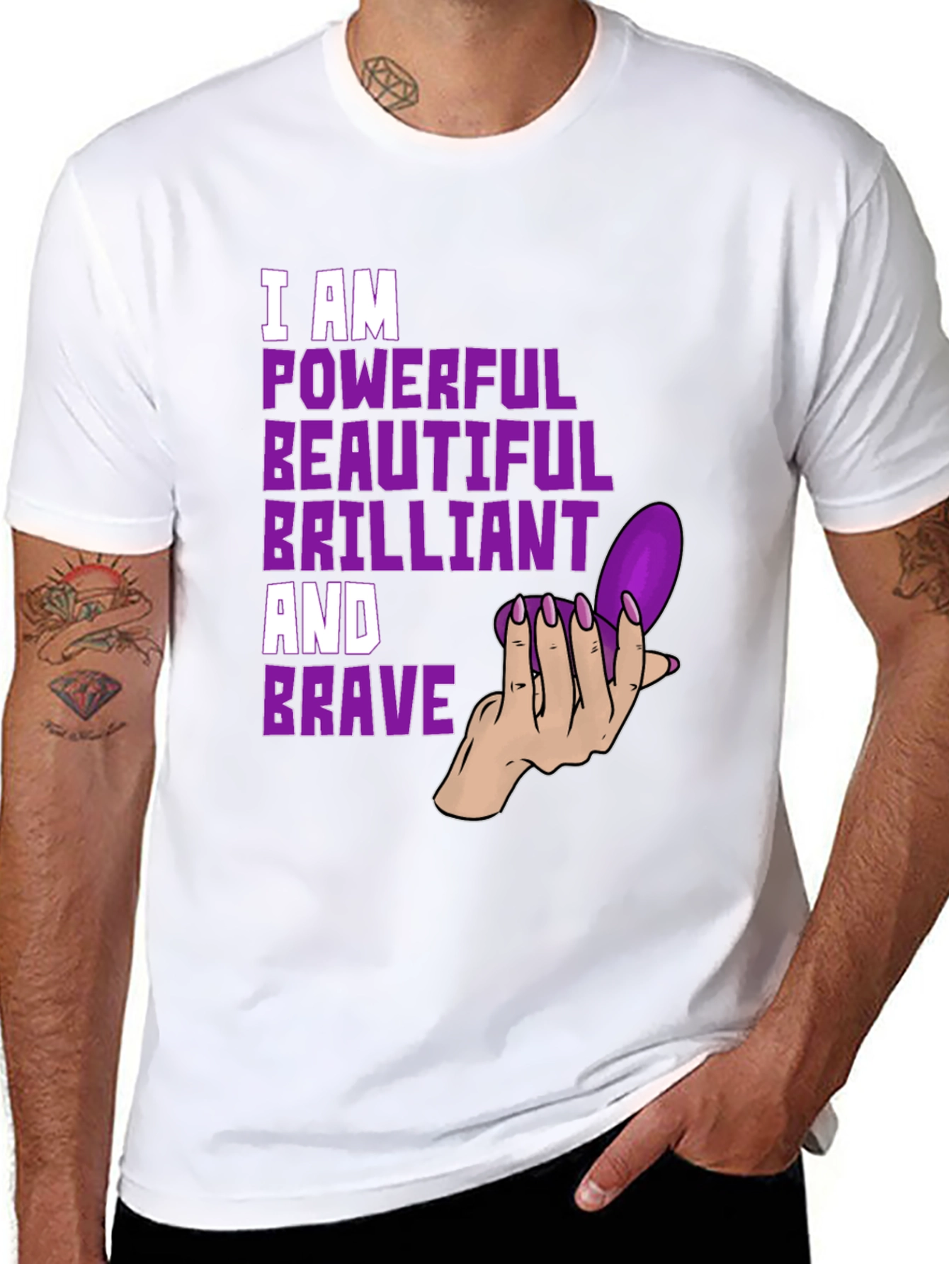 Powerful Beautiful Brilliant & Brave T-Shirt
